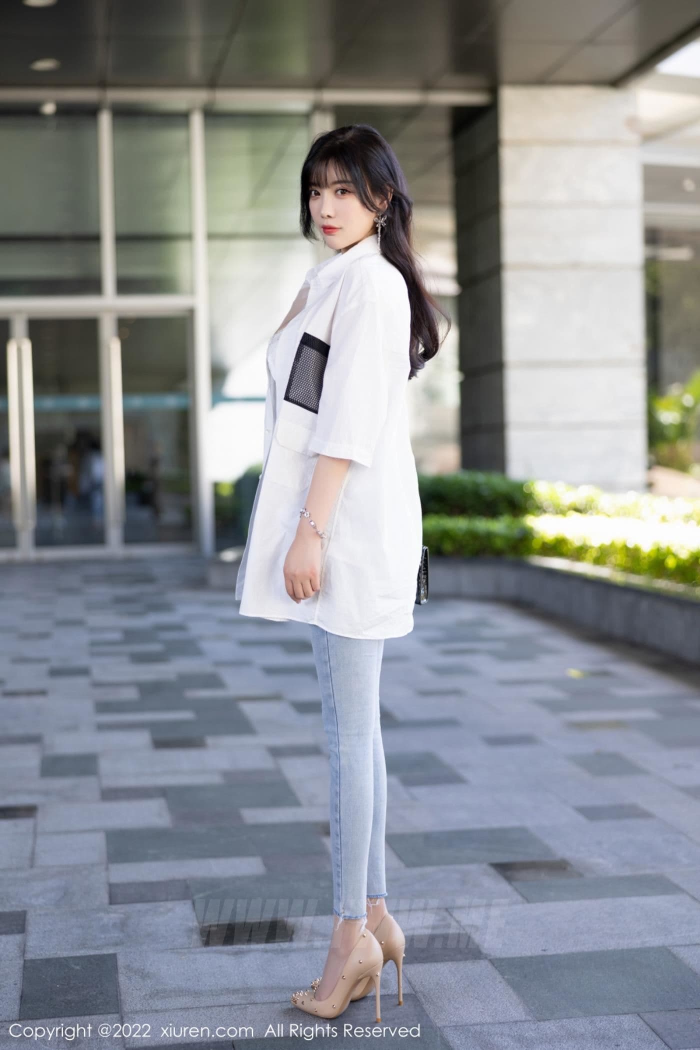 XiuRen秀人网 No.5614 杨晨晨Yome 牛仔裤美臀