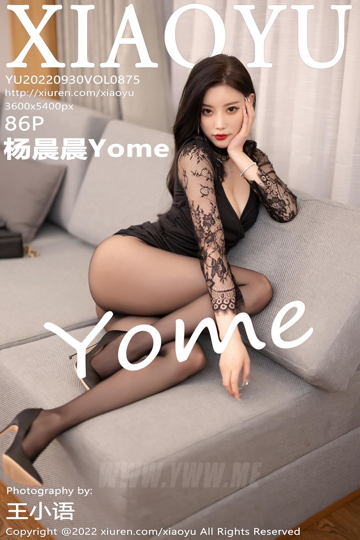 XIAOYU语画界 VOL.875 杨晨晨Yome 黑丝美臀