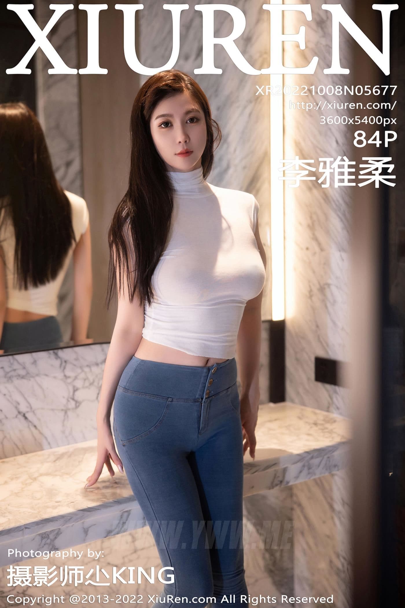 XiuRen秀人网 No.5677 李雅柔182CM 牛仔裤美腿
