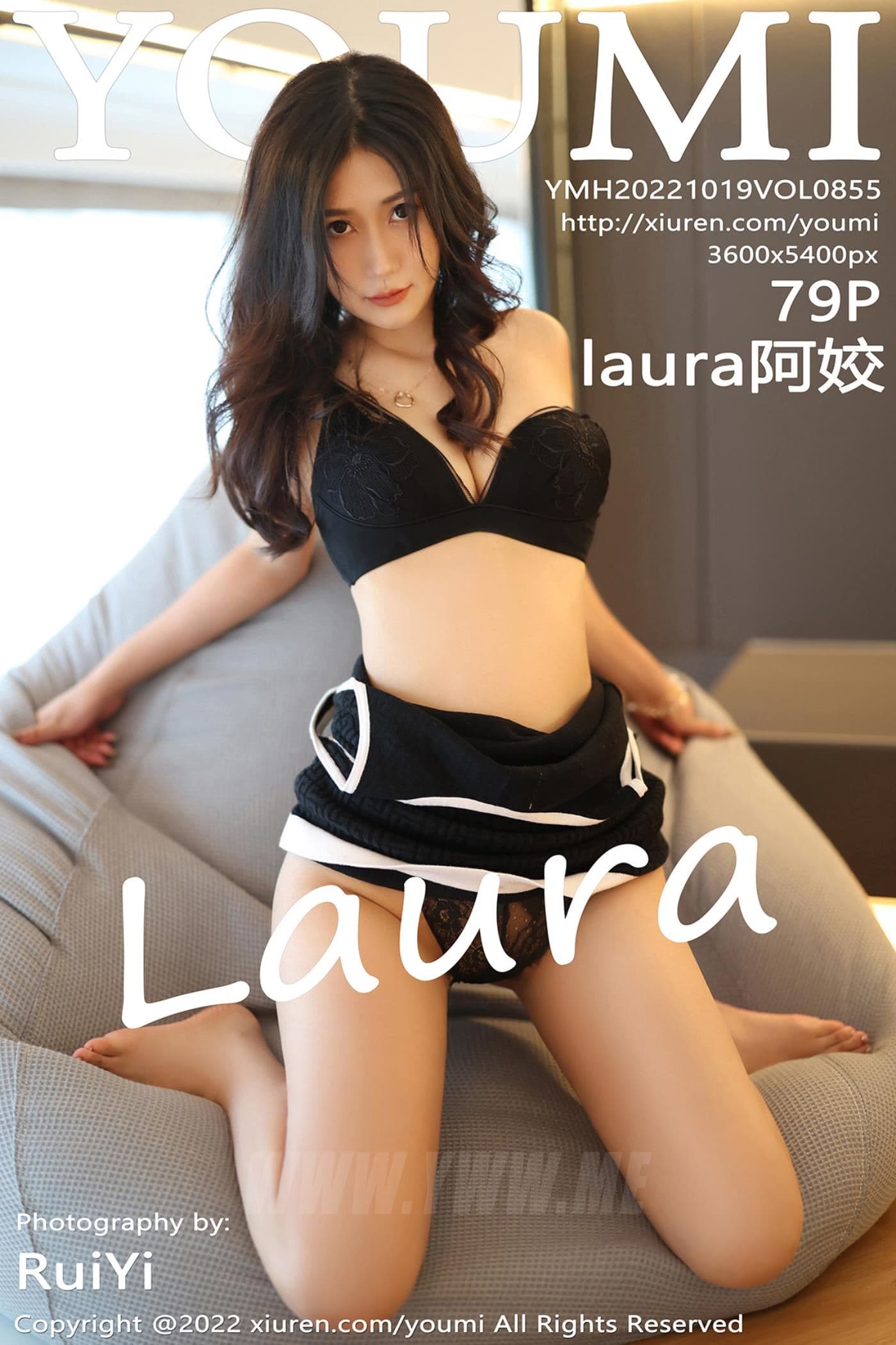 YOUMI尤蜜荟 VOL.855 laura阿姣 黑丝美腿