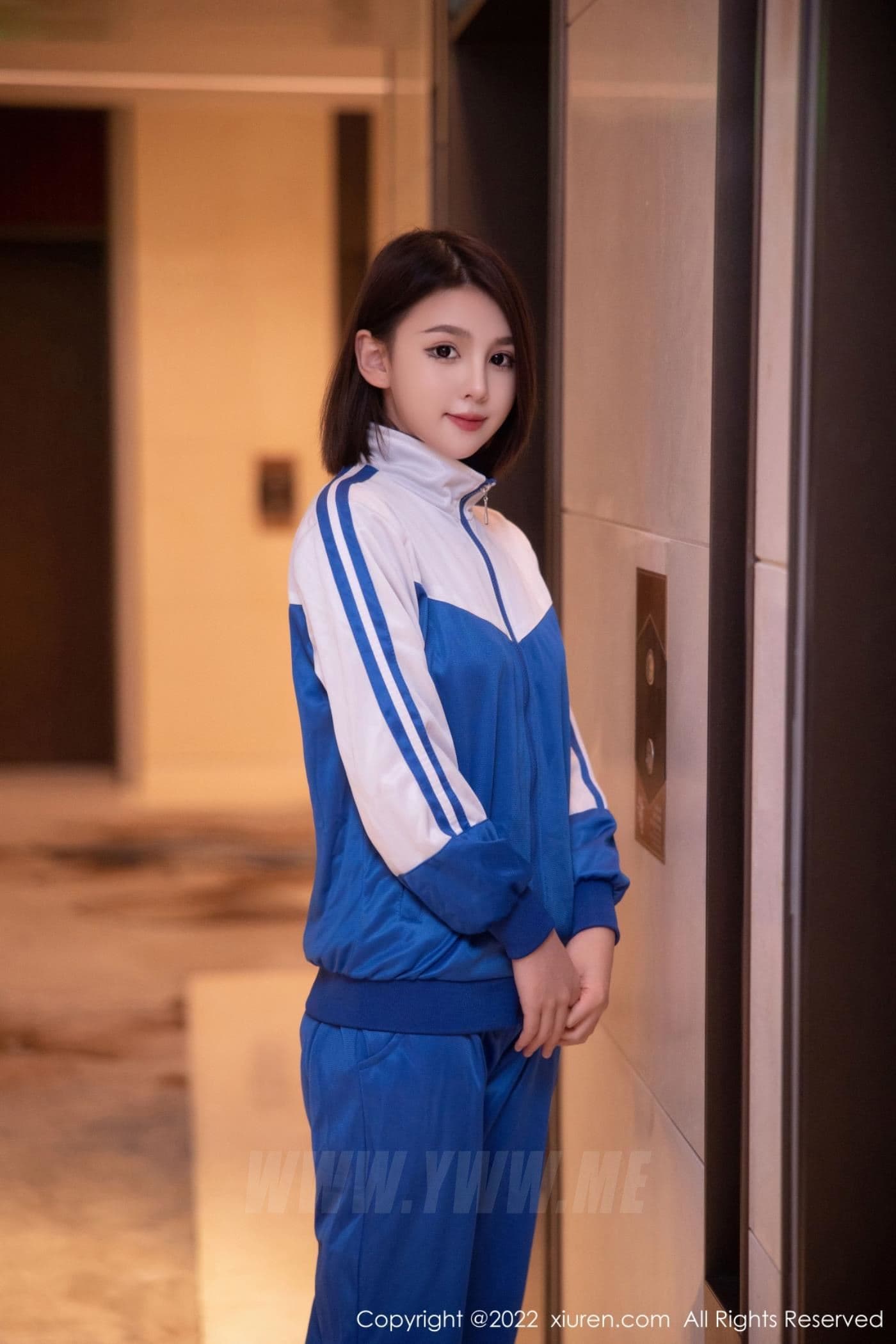 XiuRen秀人网 No.5766 美羊羊 运动服美臀