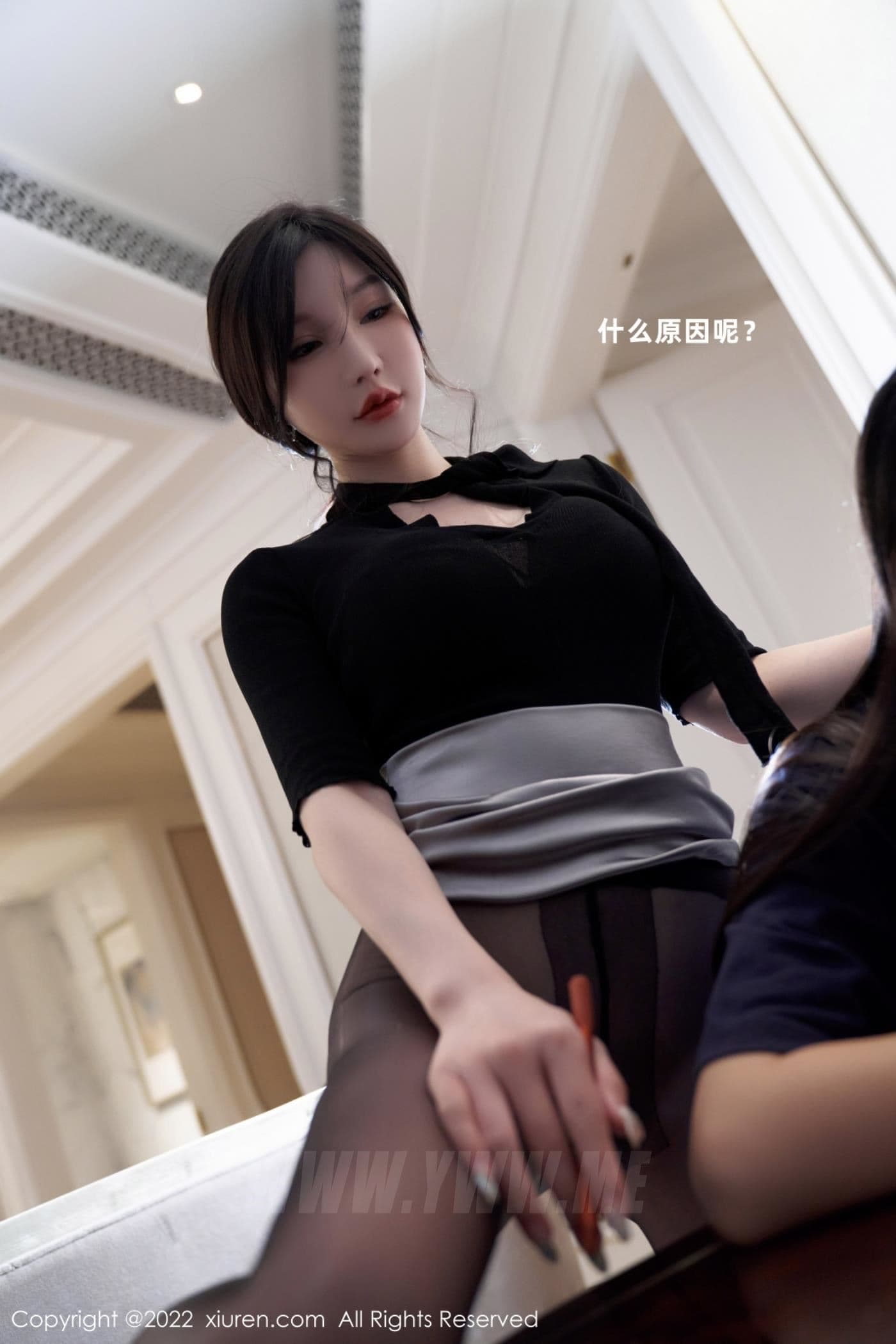 XiuRen秀人网 No.5777 周于希Sally 黑丝美臀