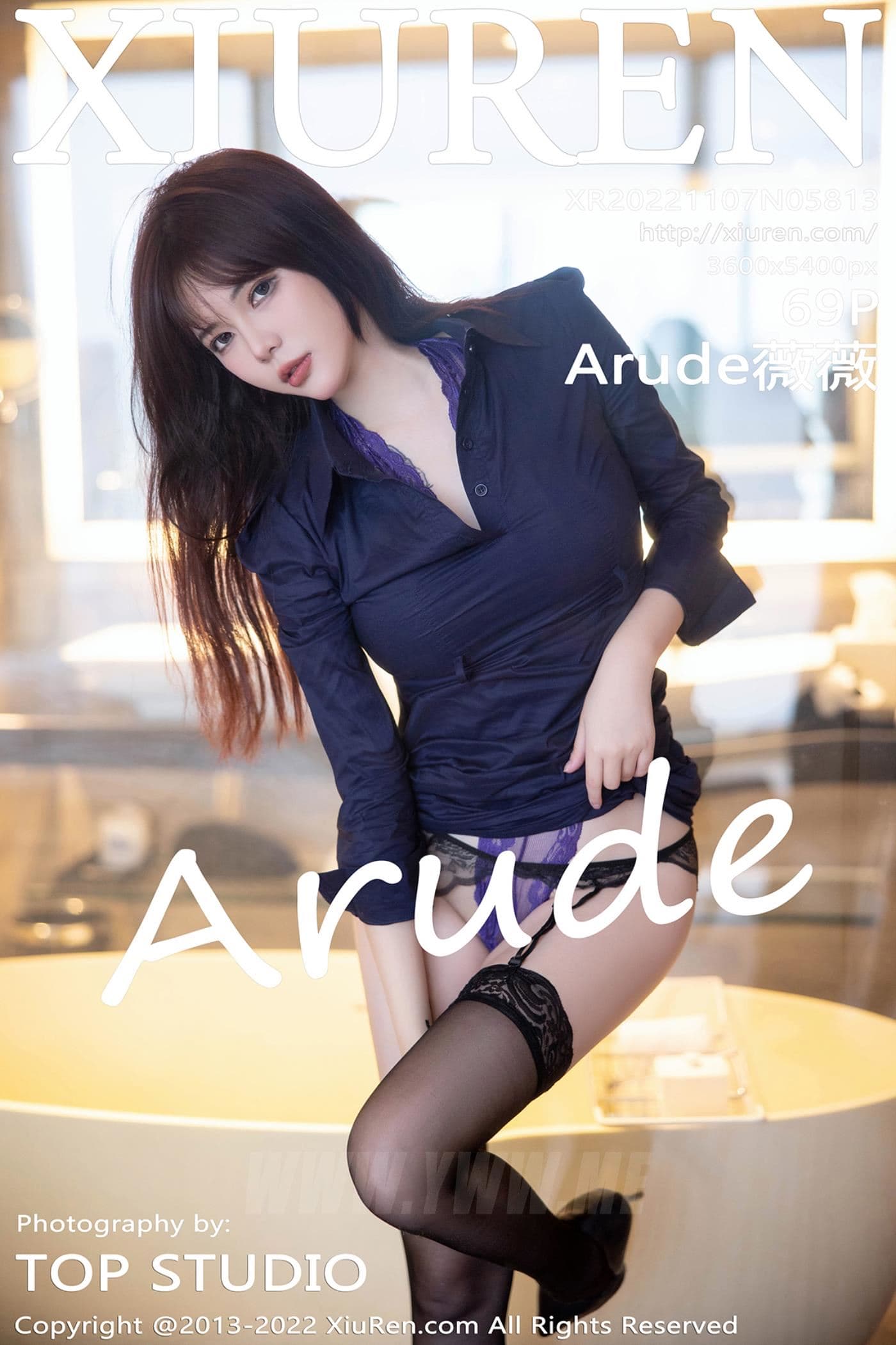 XiuRen秀人网 No.5813 Arude薇薇 黑丝美腿