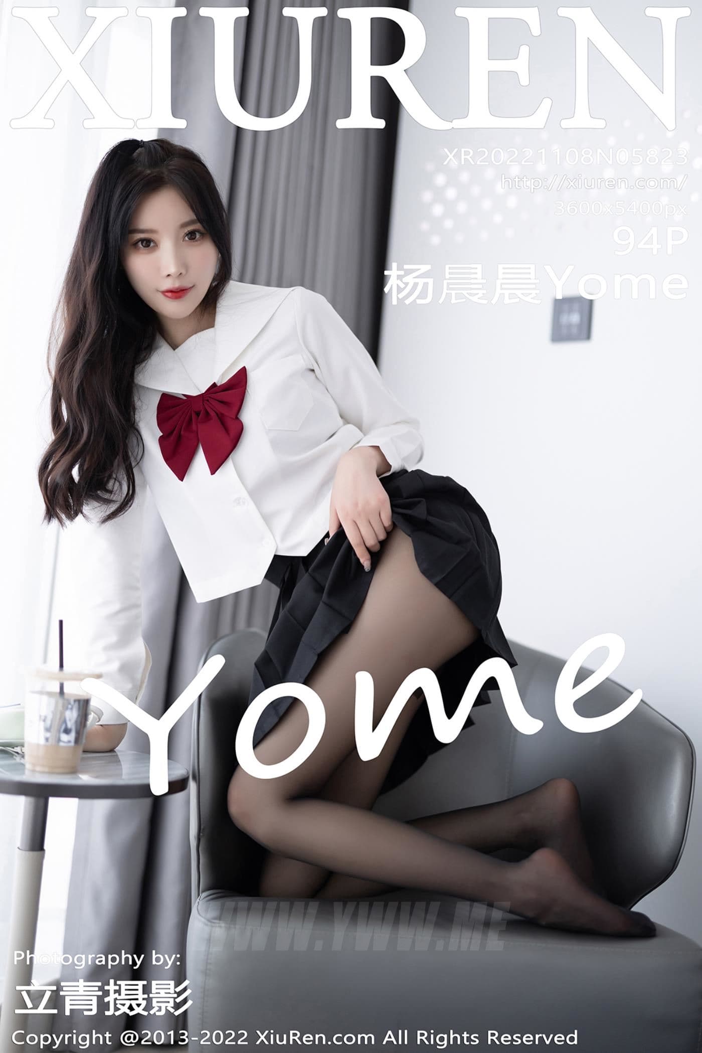 XiuRen秀人网 No.5823 杨晨晨Yome 黑丝美臀