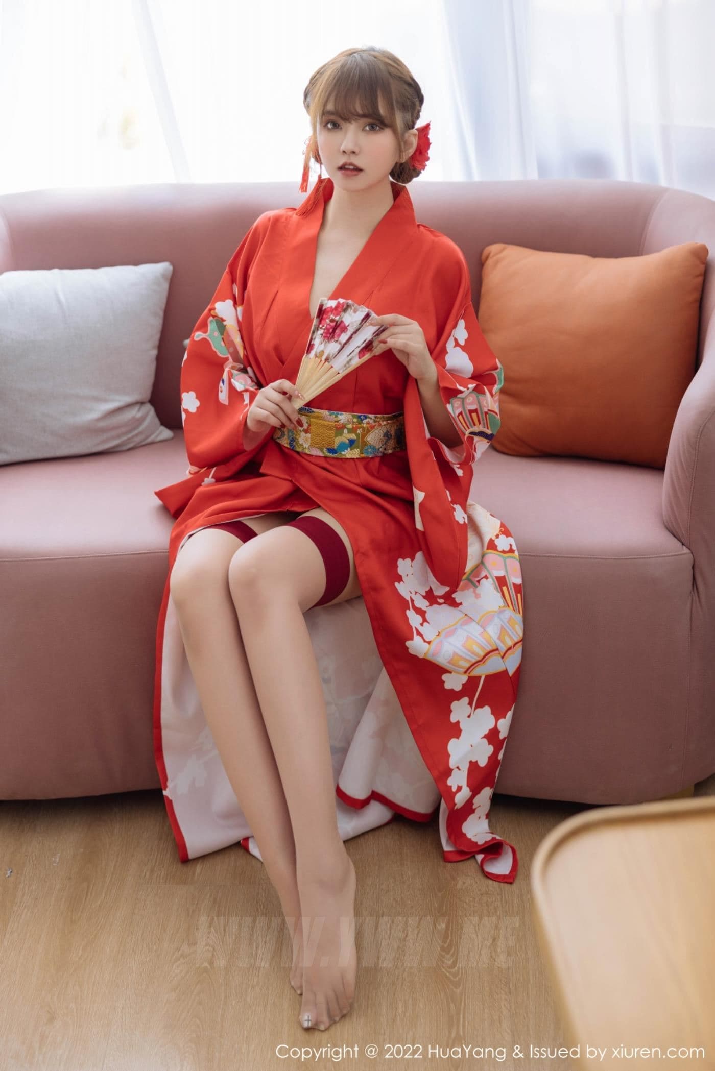 HuaYang花漾 VOL.518 张思允Nice 和服美臀