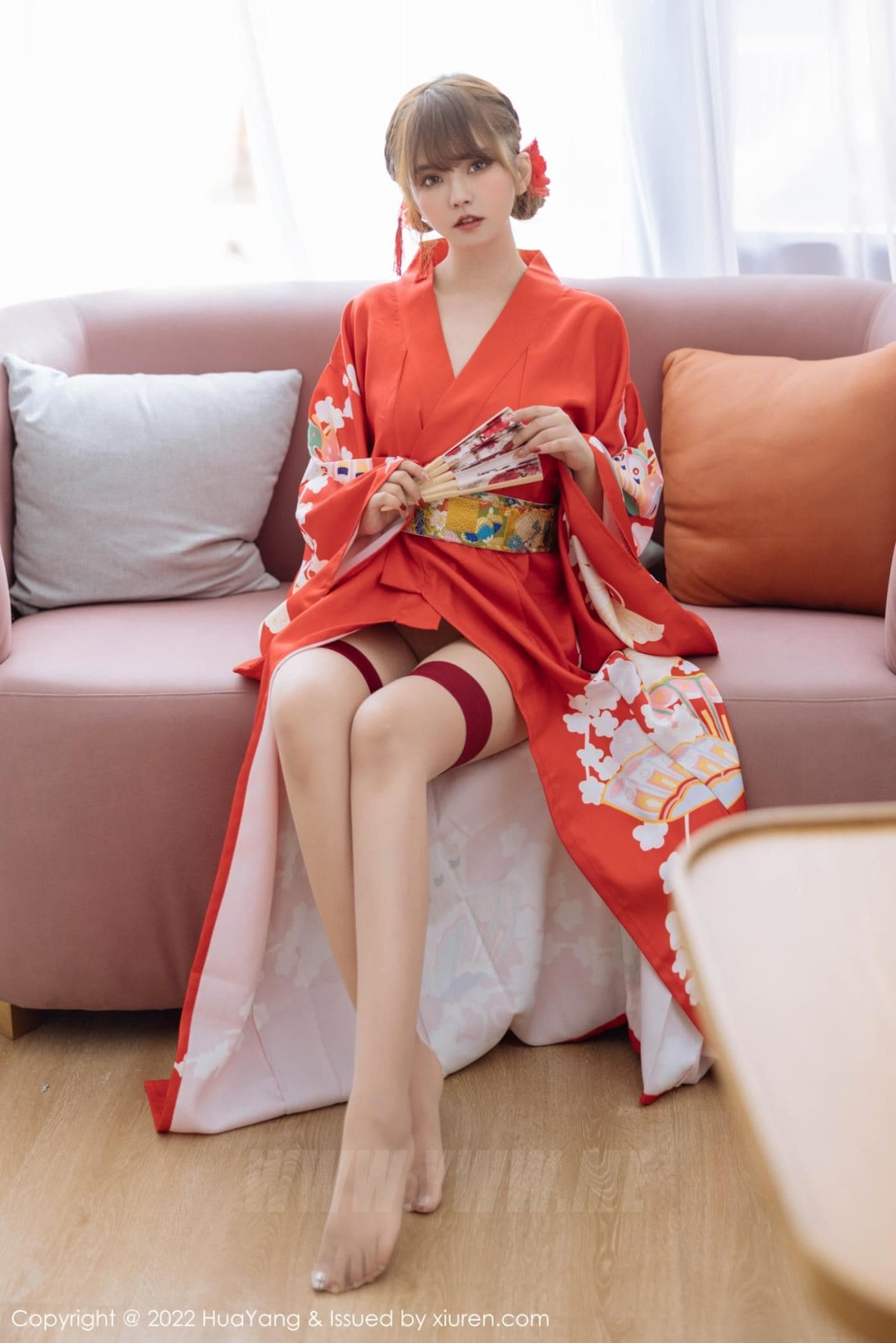 HuaYang花漾 VOL.518 张思允Nice 和服美臀