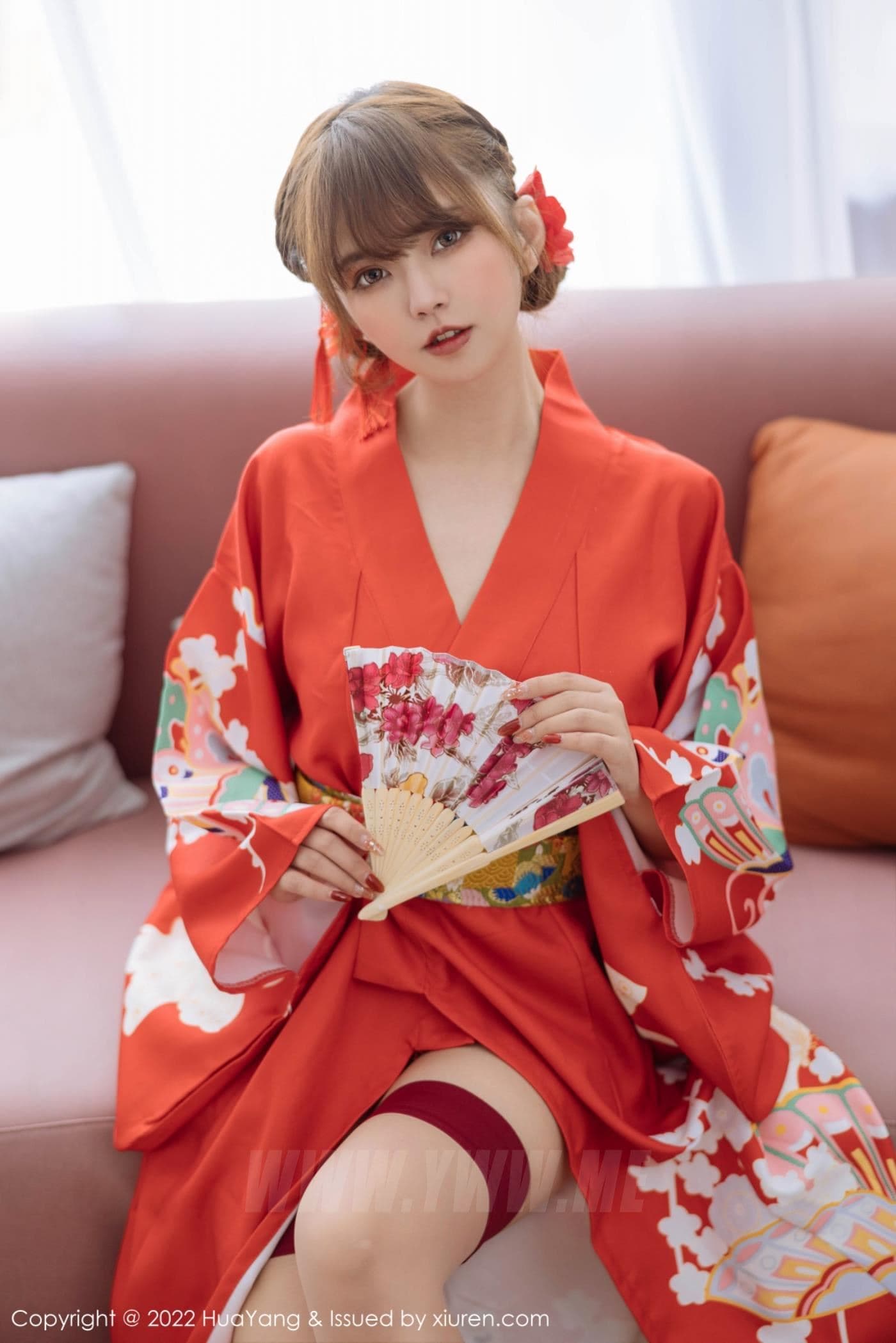 HuaYang花漾 VOL.518 张思允Nice 和服美臀