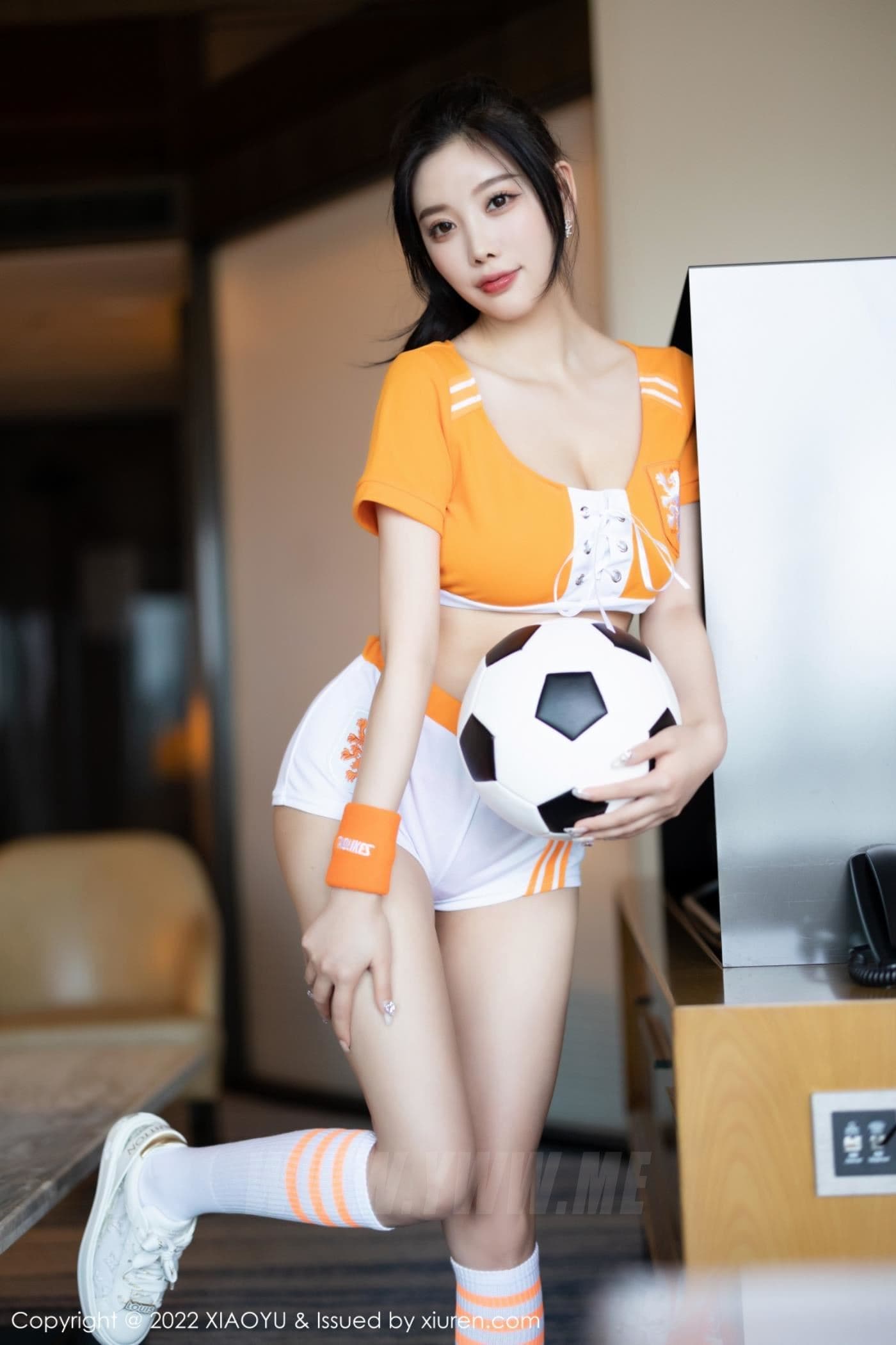 XIAOYU语画界 VOL.907 杨晨晨Yome 足球美腿