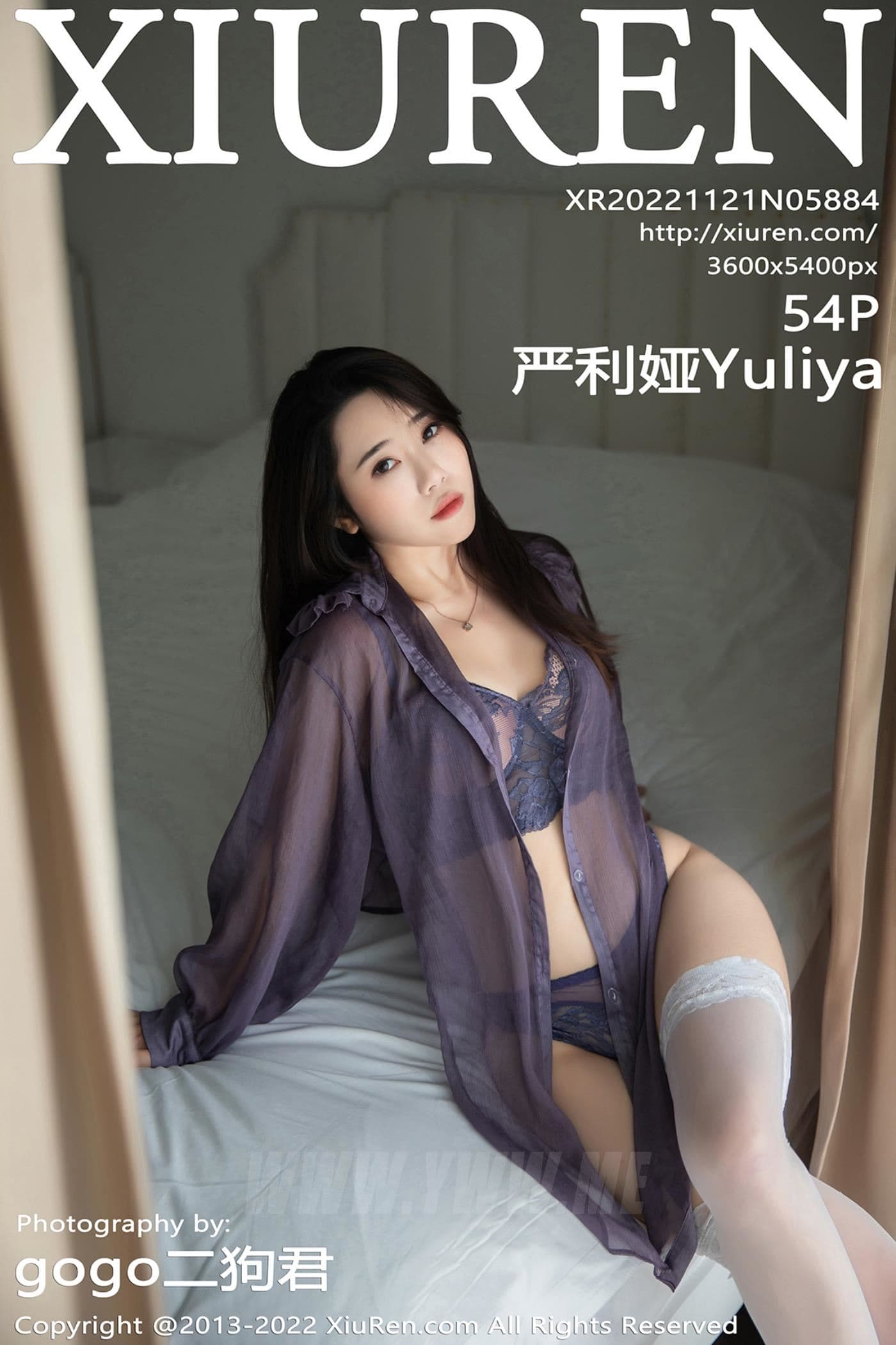 XiuRen秀人网 No.5884 严利娅Yuliya 丝袜美腿