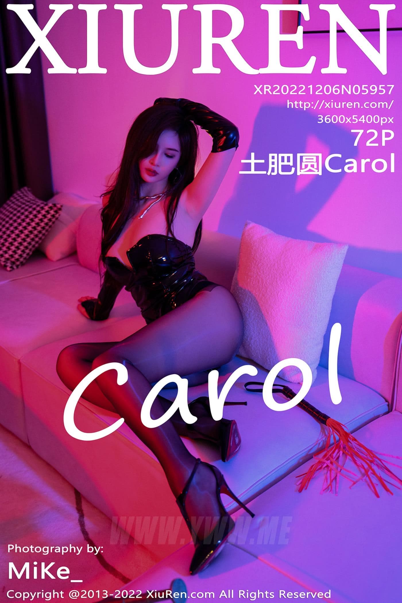 XiuRen秀人网 No.5957 土肥圆Carol 黑丝美臀