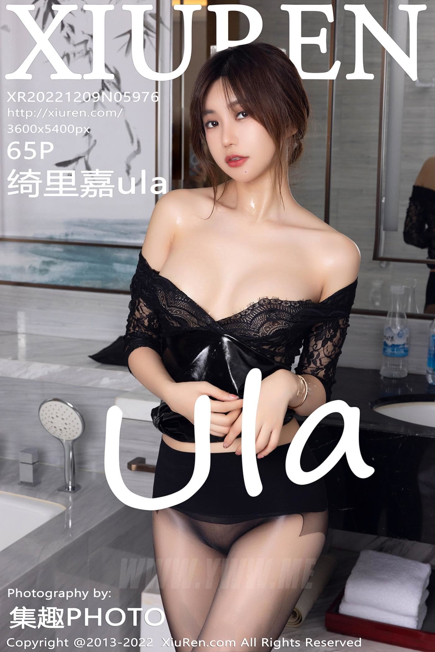 XiuRen秀人网 No.5976 绮里嘉ula 黑丝美腿
