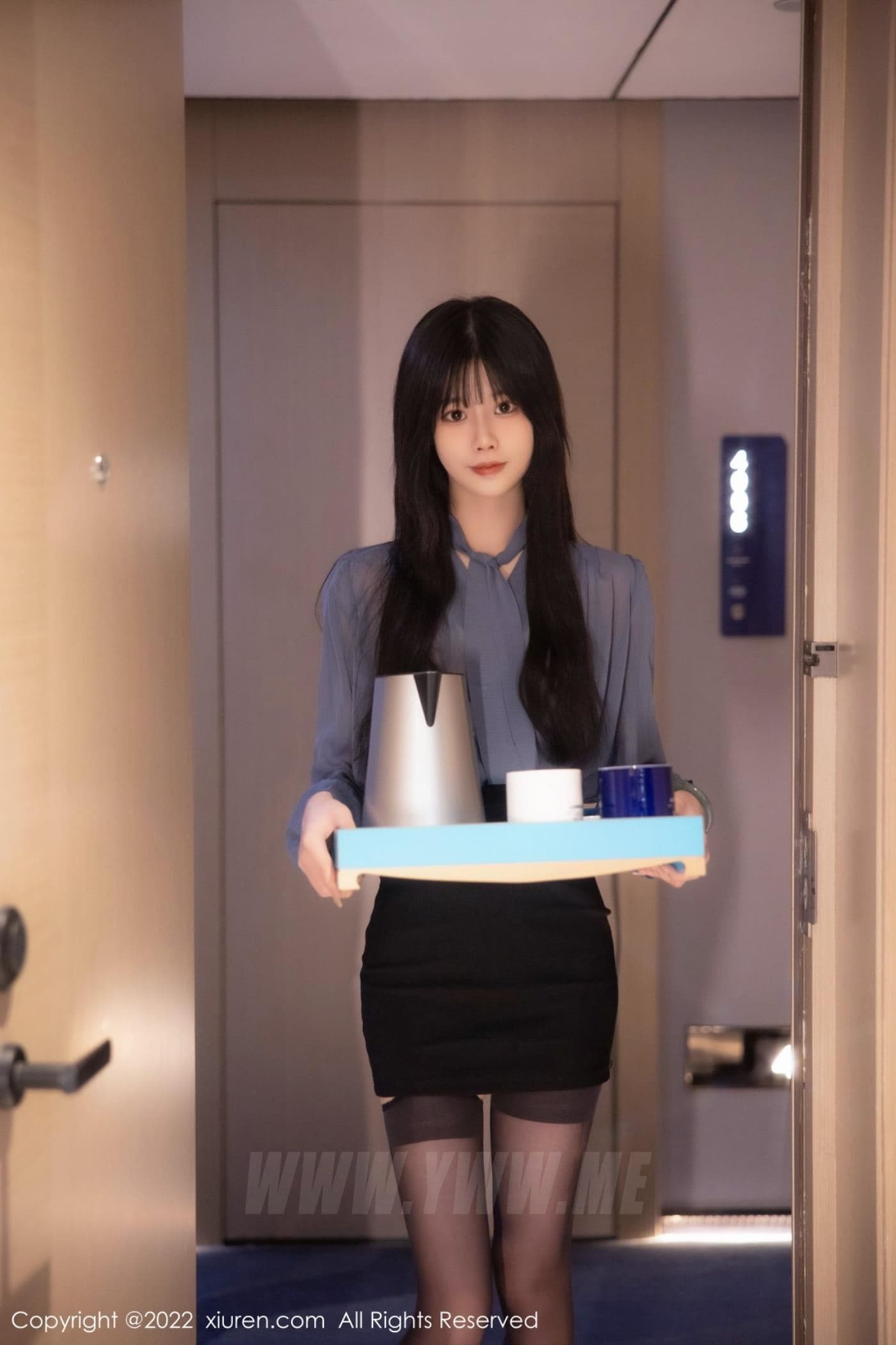 XiuRen秀人网 No.5964 77qiqi 短裙美腿