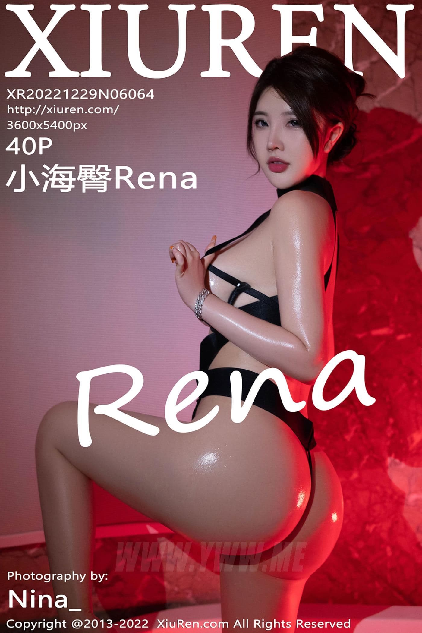 XiuRen秀人网 No.6064 小海臀Rena 浴缸美臀