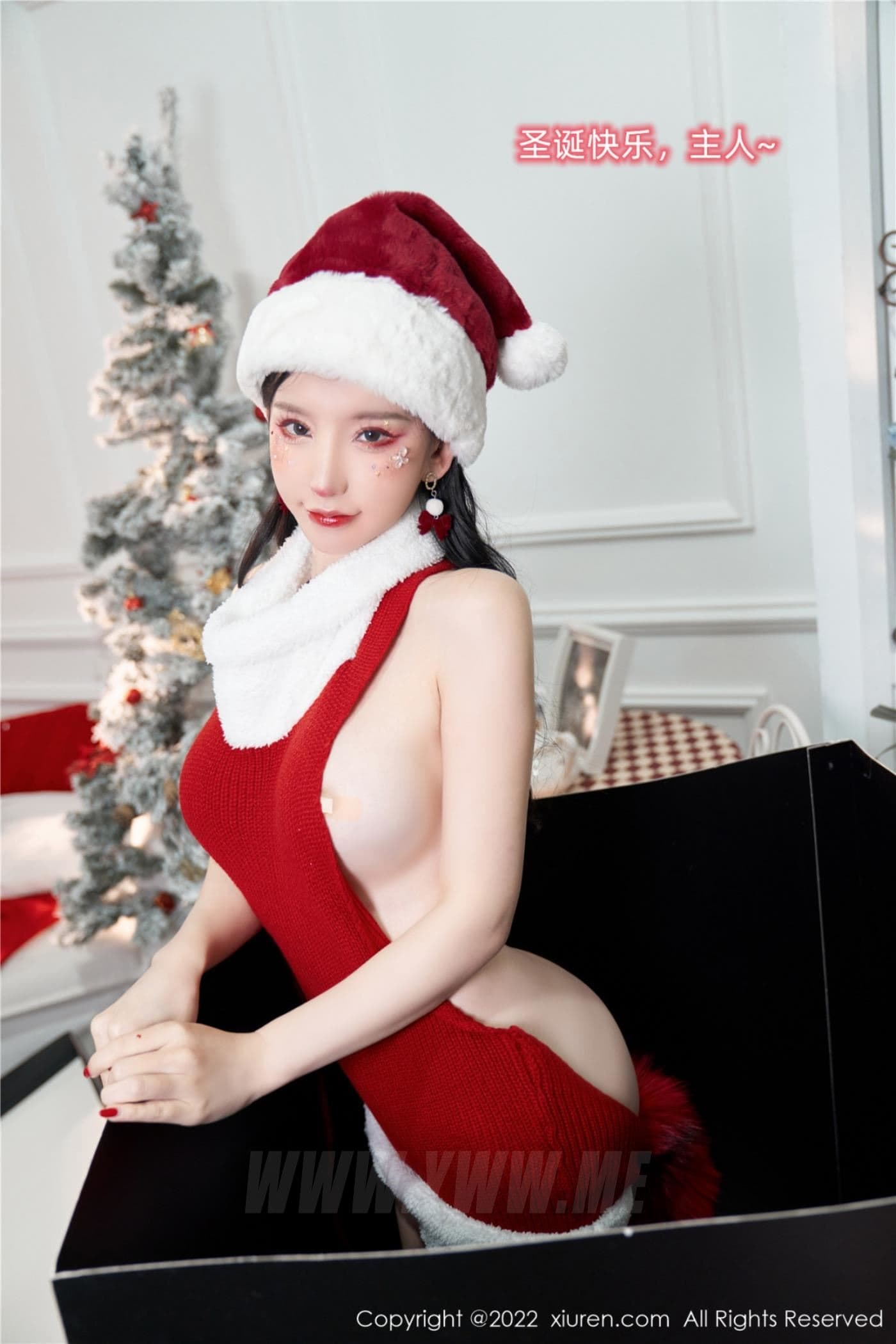 XiuRen秀人网 No.6038 周于希Sally 圣诞美臀