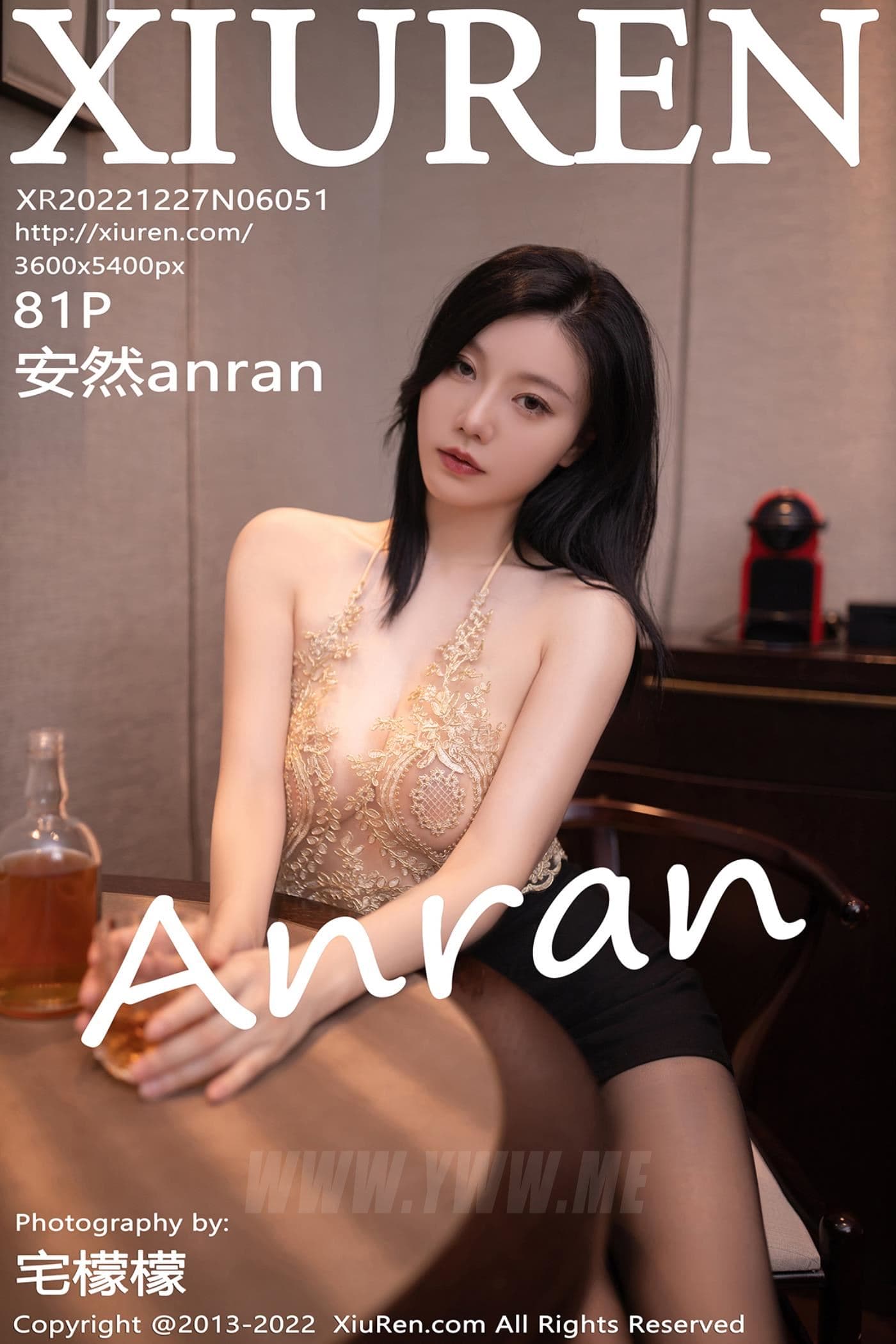 XiuRen秀人网 No.6051 安然anran 黑丝美腿