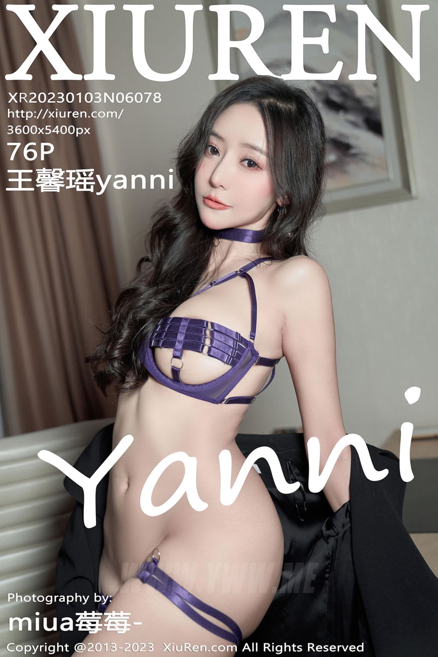 XiuRen秀人网 No.6078 王馨瑶yanni 黑丝美腿