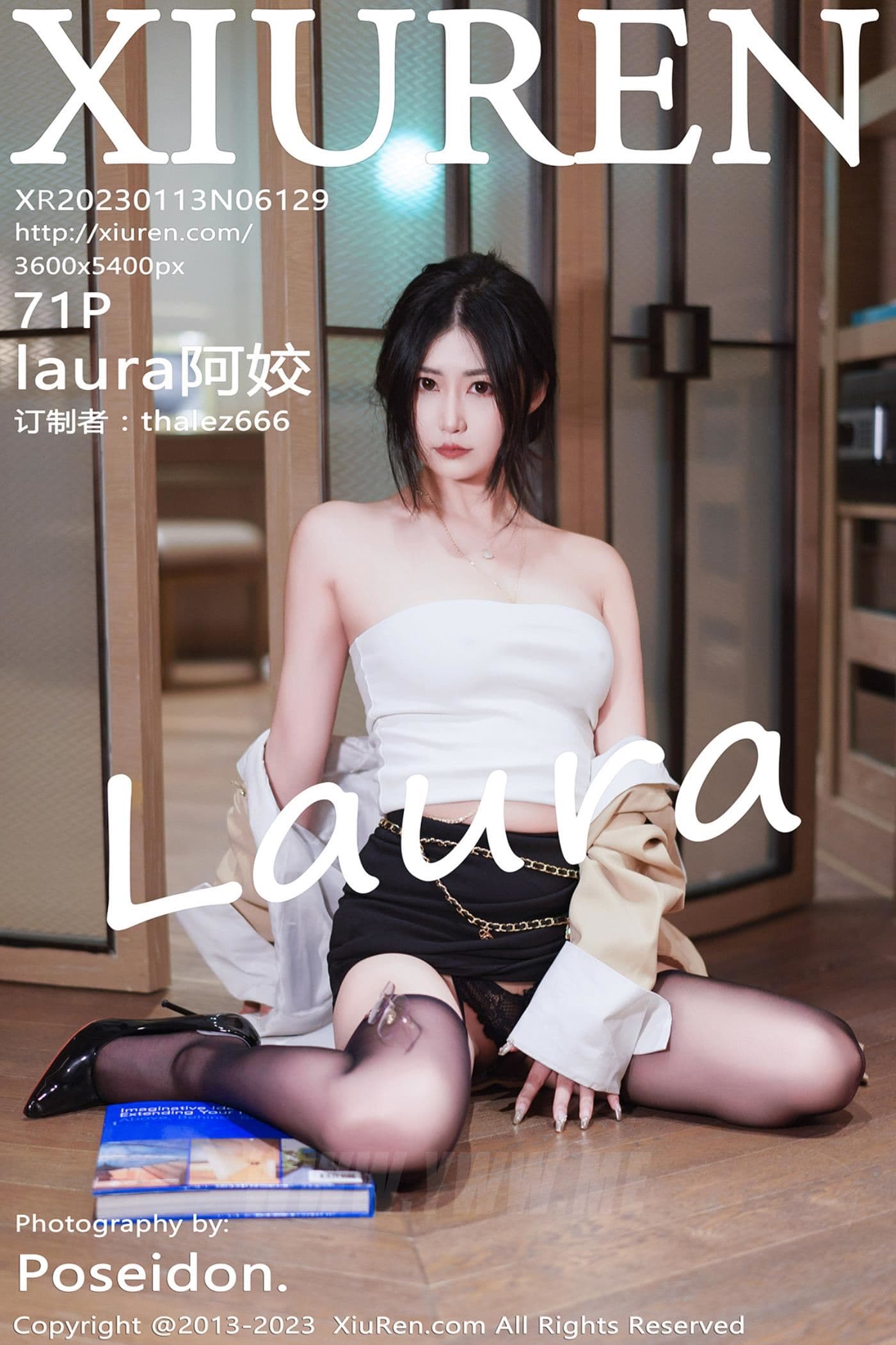 XiuRen秀人网 No.6129 laura阿姣 黑丝美腿