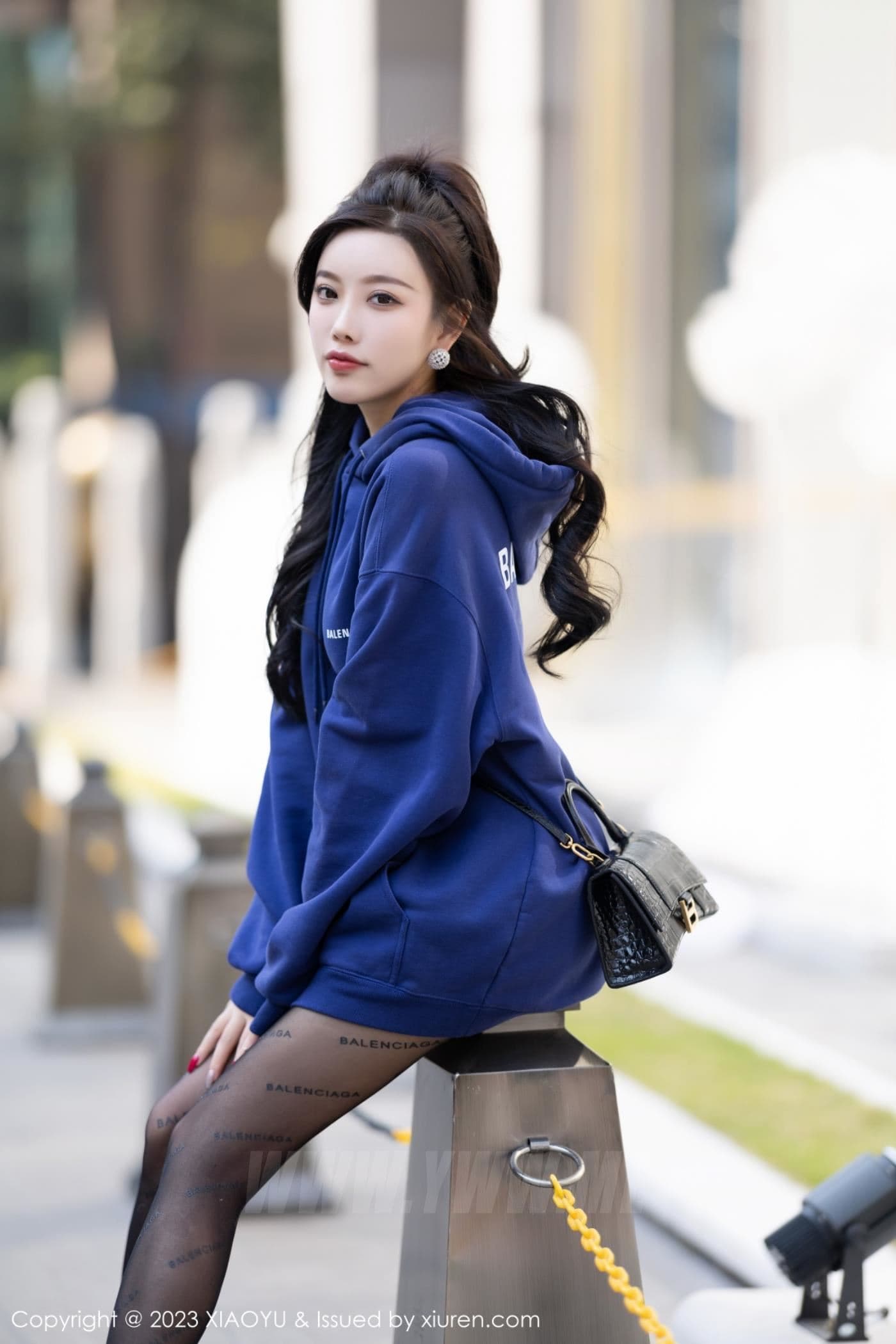 XIAOYU语画界 VOL.946 杨晨晨Yome 黑丝美臀