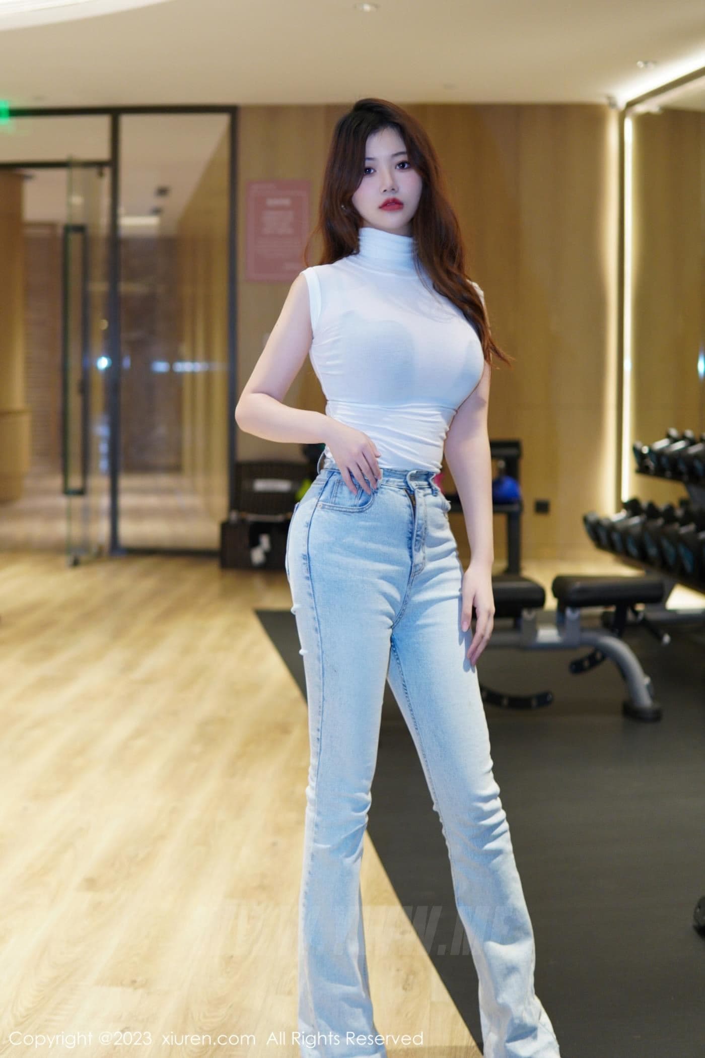 XiuRen秀人网 No.6102 奈奈子 牛仔裤美腿