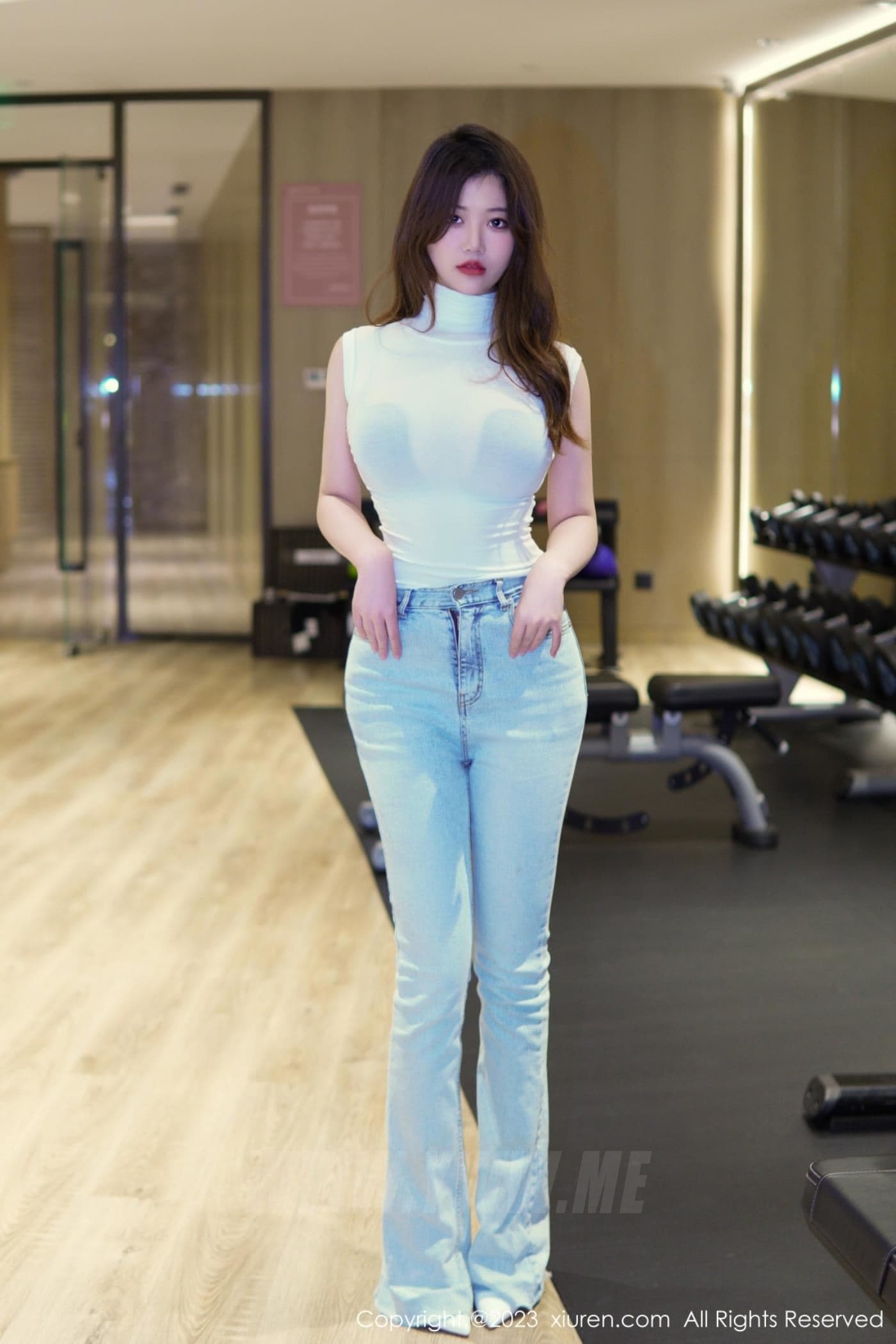 XiuRen秀人网 No.6102 奈奈子 牛仔裤美腿