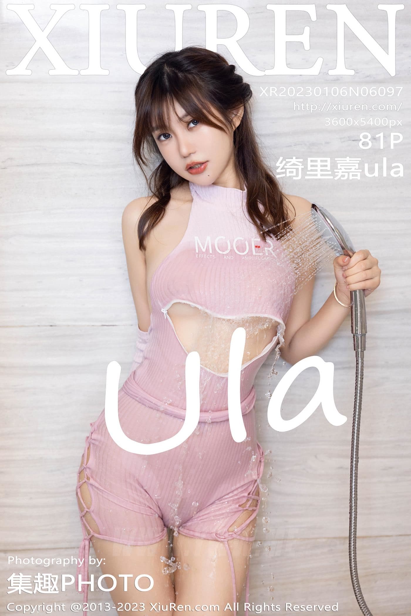 XiuRen秀人网 No.6097 绮里嘉ula 黑丝美腿