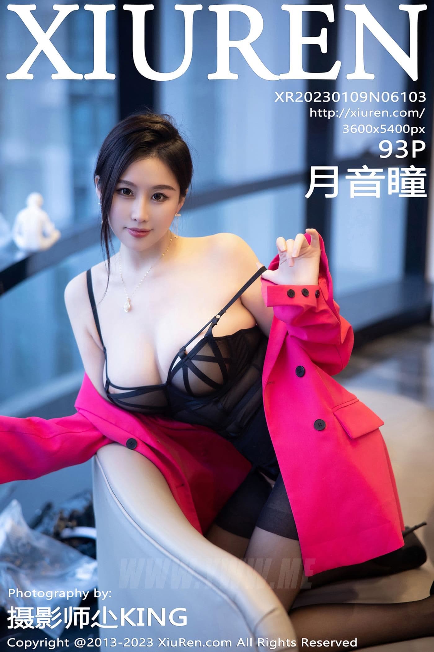 XiuRen秀人网 No.6103 月音瞳 黑丝美臀