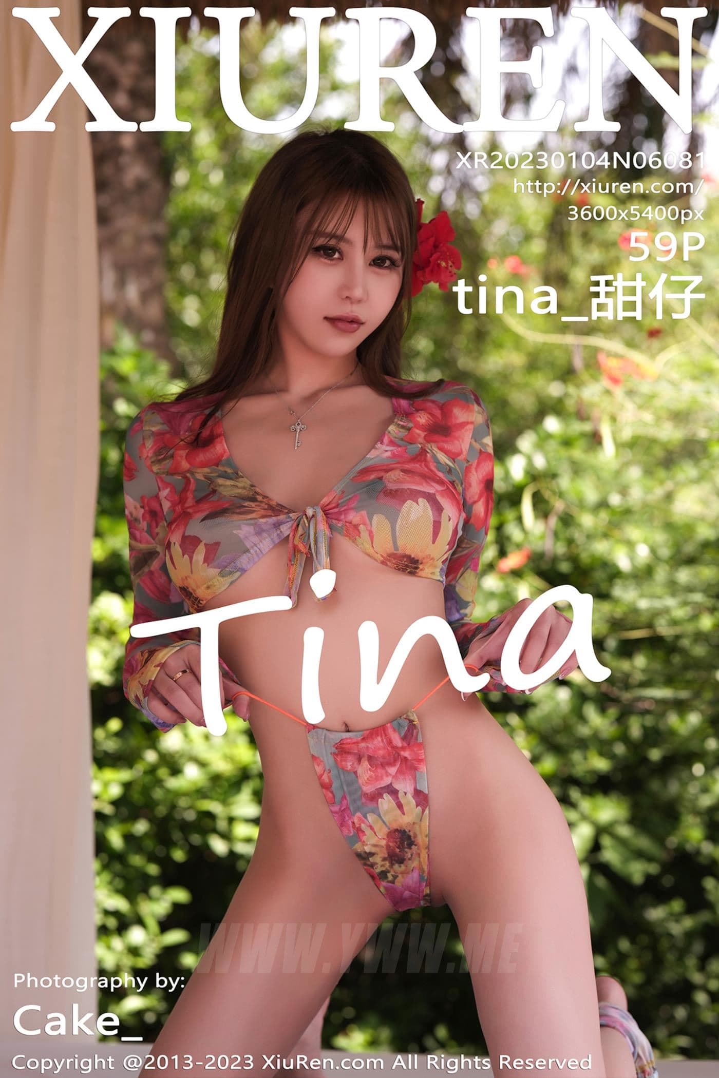 XiuRen秀人网 No.6081 tina_甜仔 海南旅拍