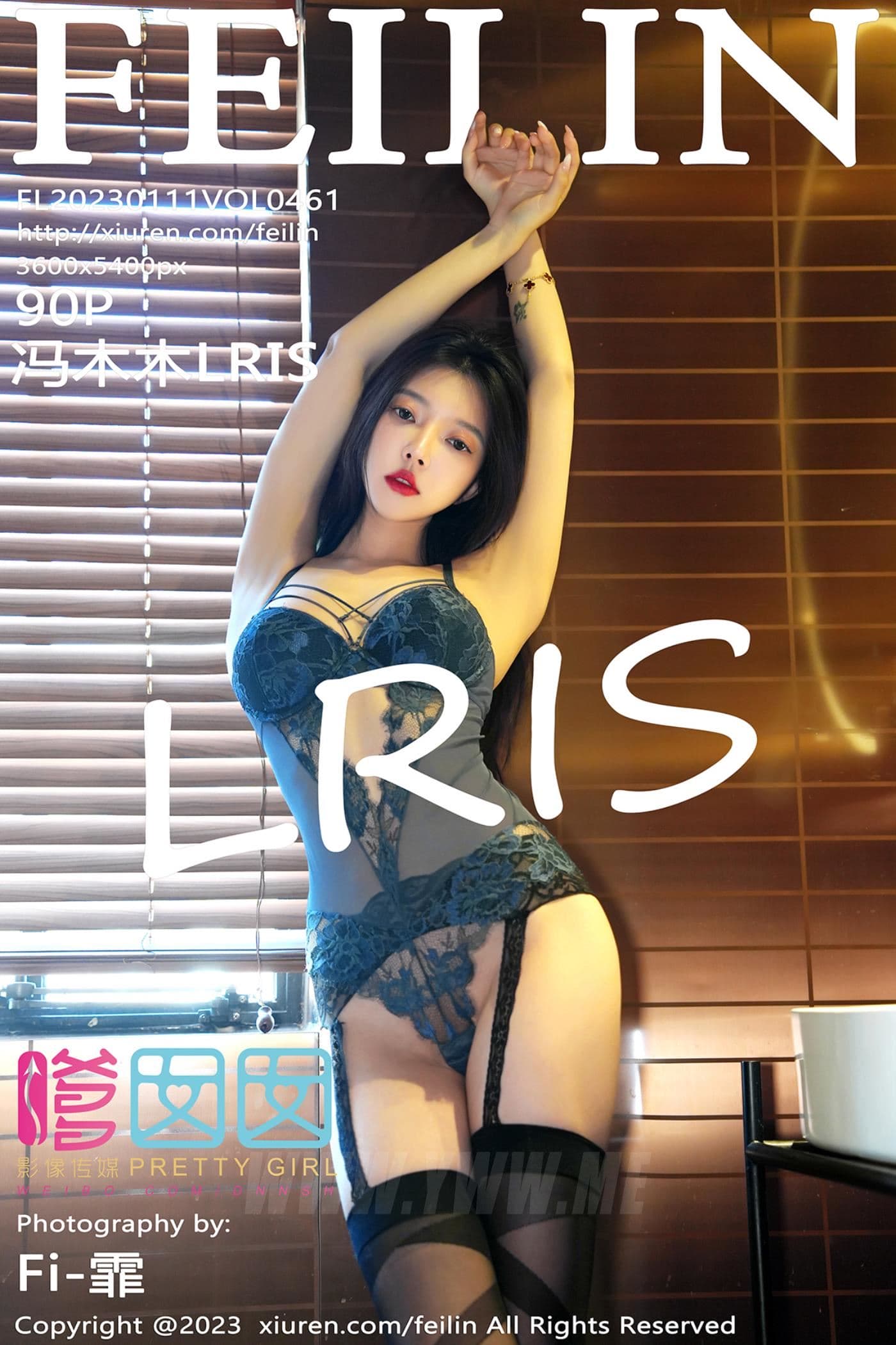FEILIN嗲囡囡 VOL.461 冯木木LRIS 黑丝美腿