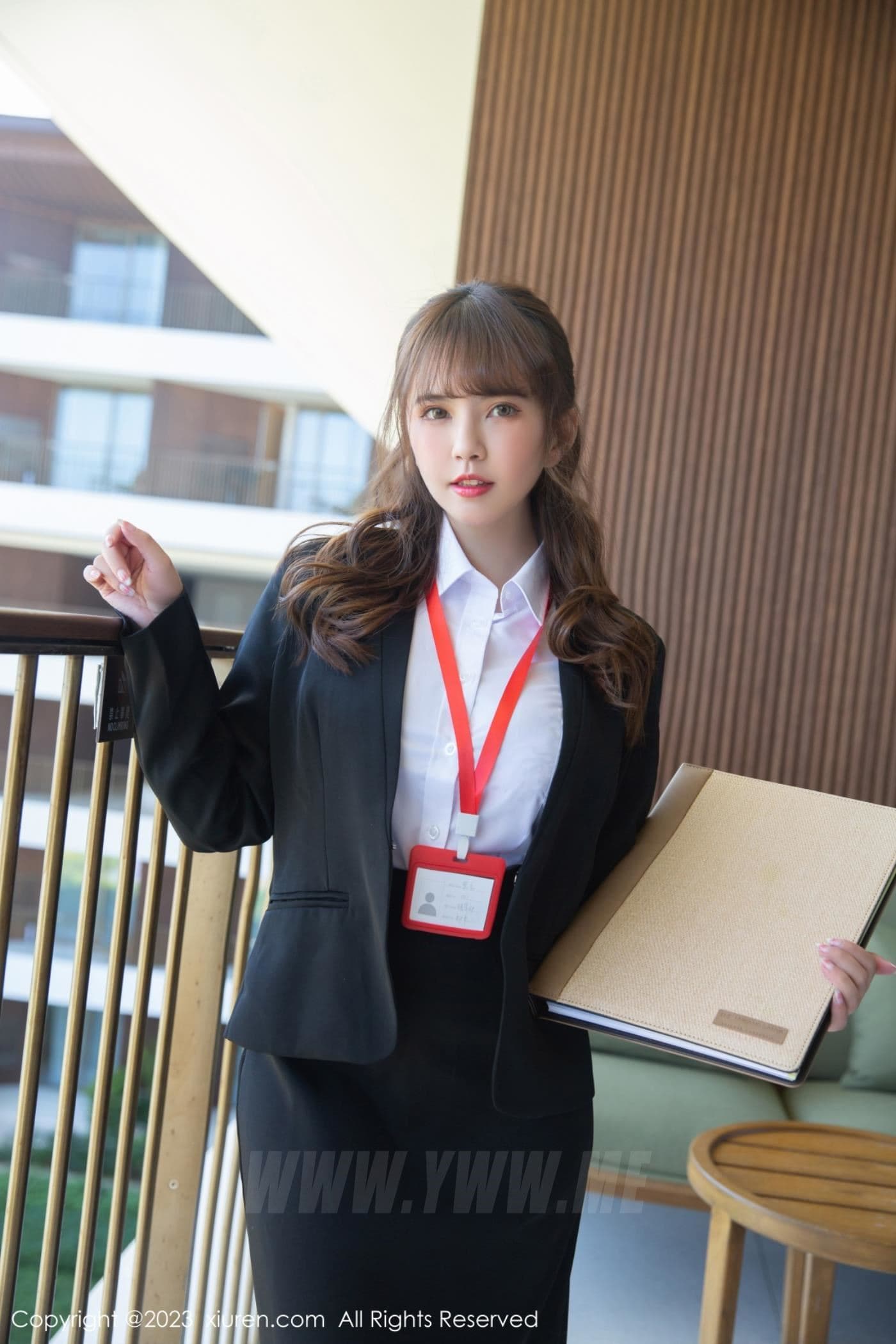 XiuRen秀人网 No.6197 张思允Nice 黑丝美臀