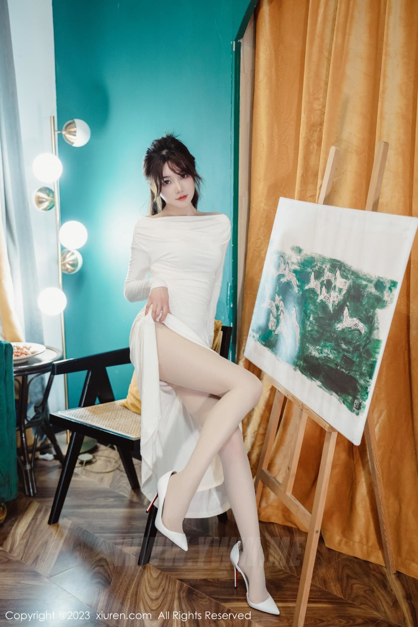 XiuRen秀人网 No.6182 婠婠么 丝袜美腿