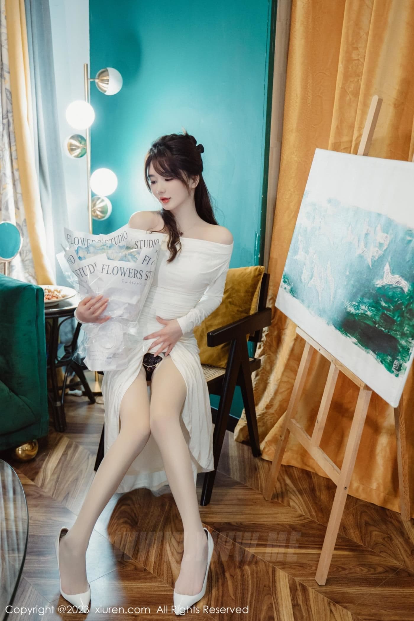 XiuRen秀人网 No.6182 婠婠么 丝袜美腿
