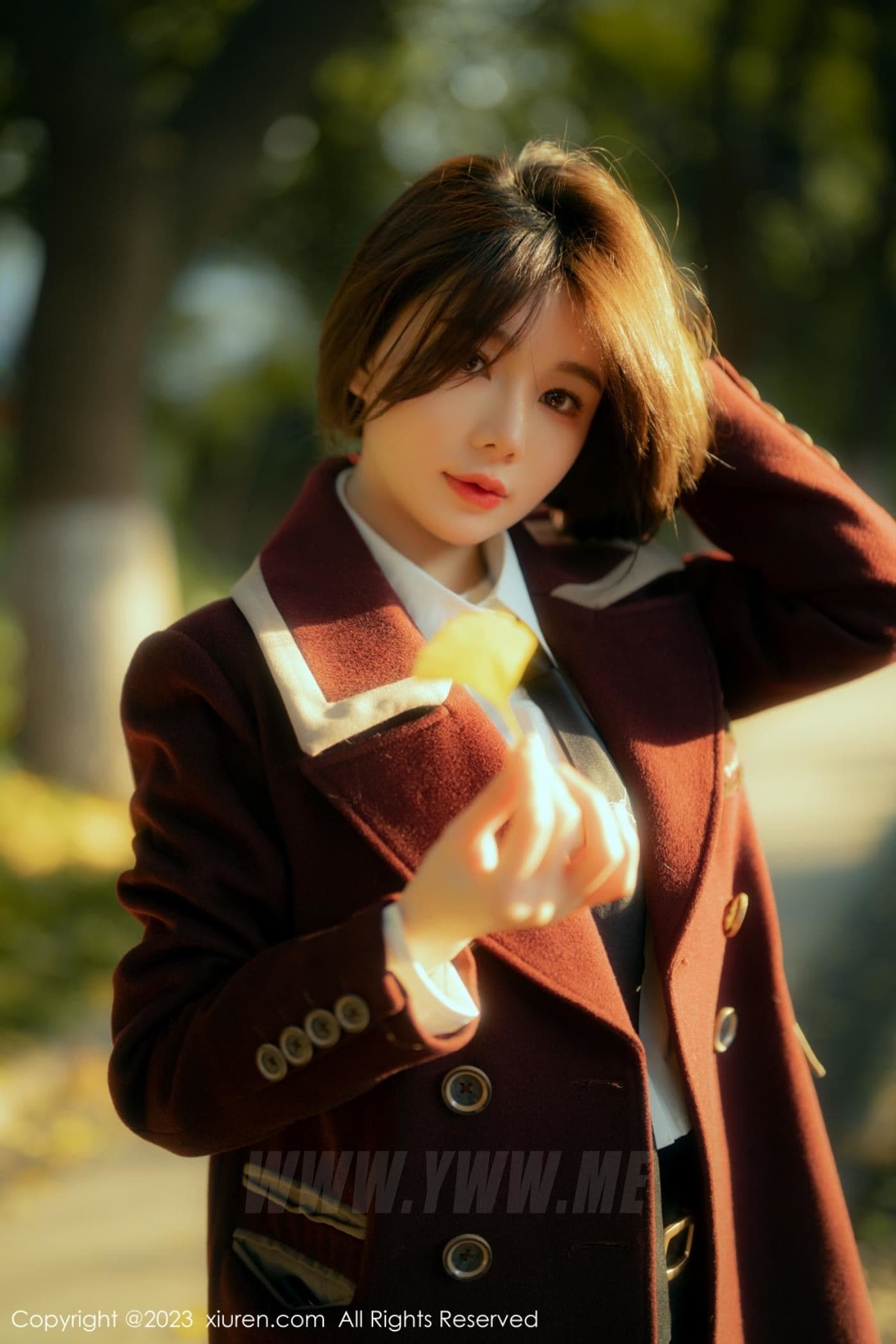 XiuRen秀人网 No.6137 婠婠么 黑丝美臀