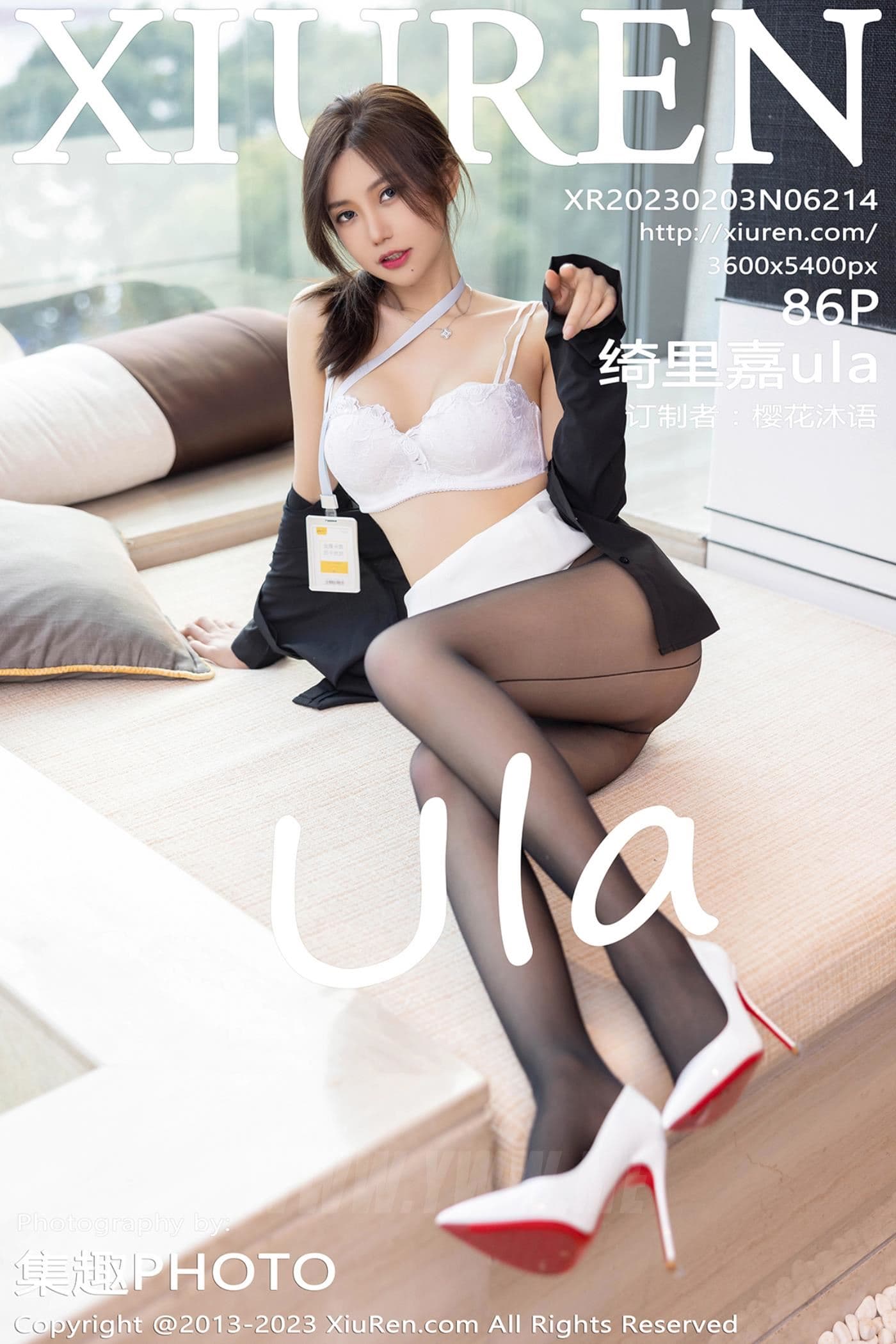 XiuRen秀人网 No.6214 绮里嘉ula 黑丝美腿
