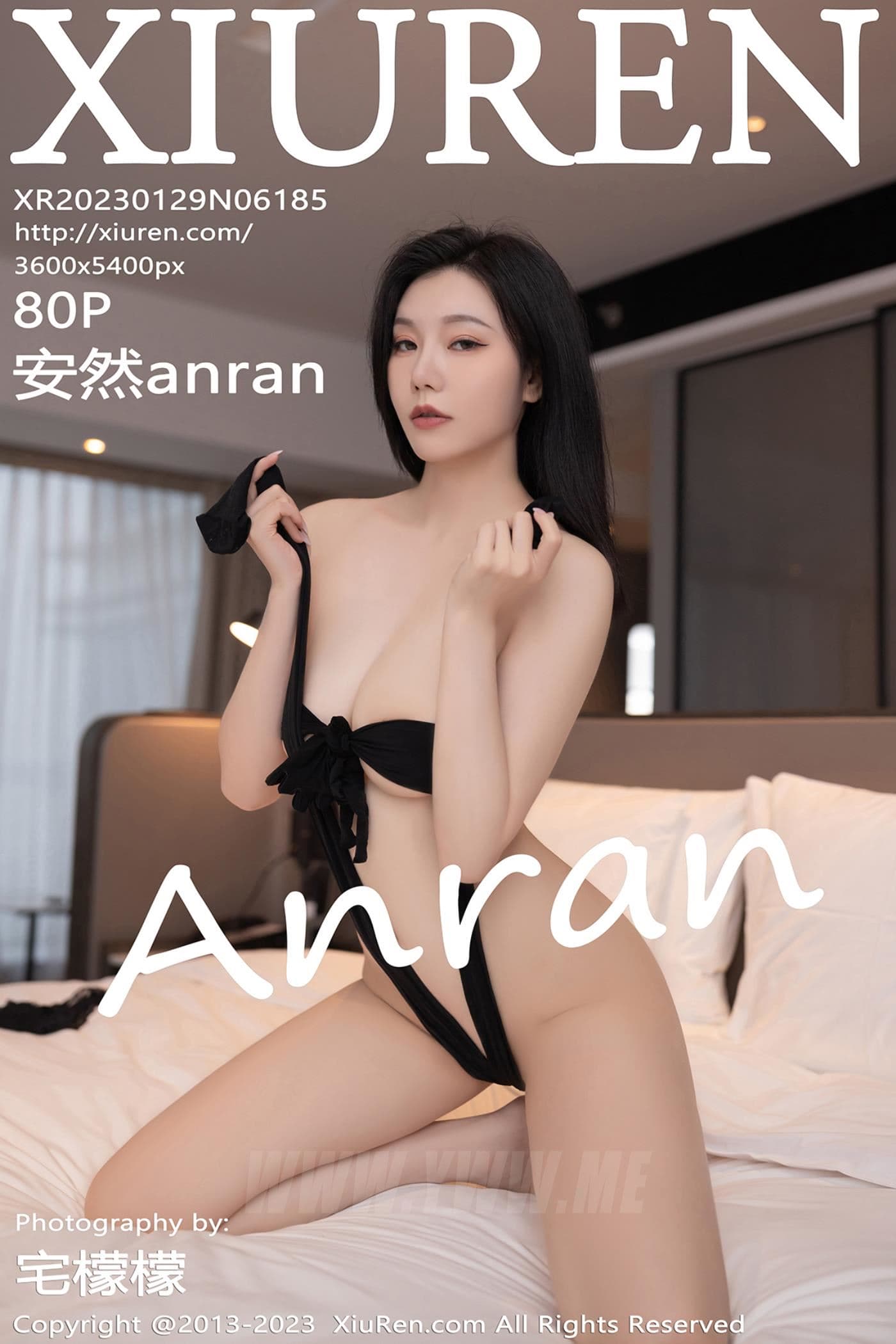 XiuRen秀人网 No.6185 安然anran 连体衣美臀