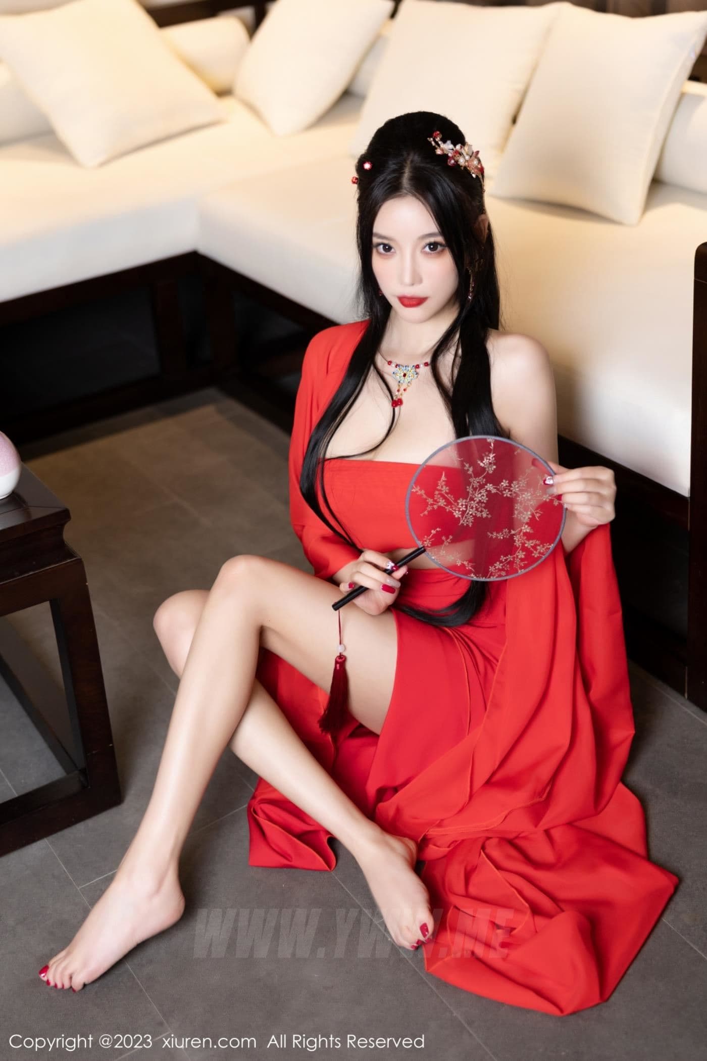 XiuRen秀人网 No.6149 杨晨晨Yome 古装美腿