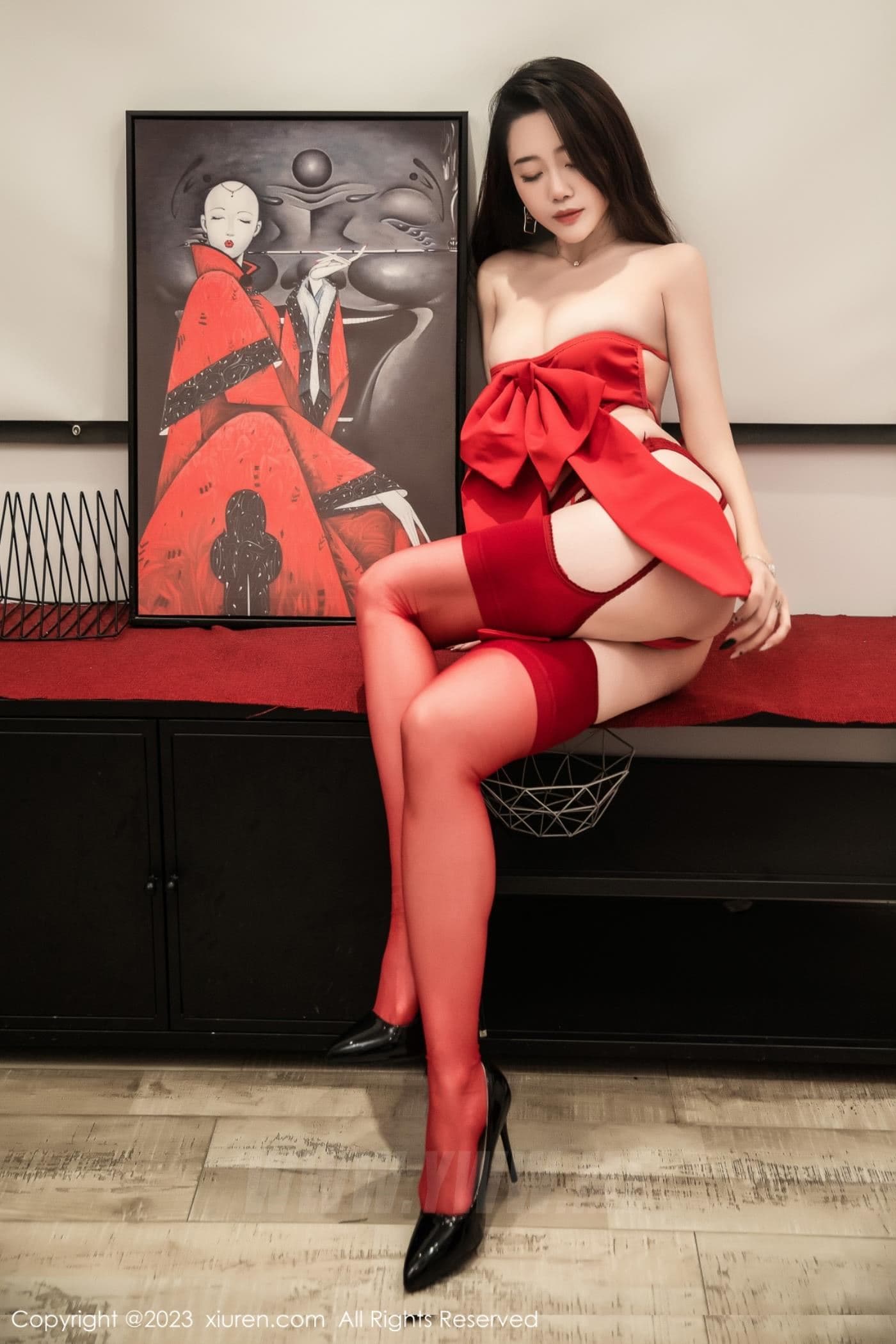 XiuRen秀人网 No.6238 严利娅Yuliya 丝袜美腿