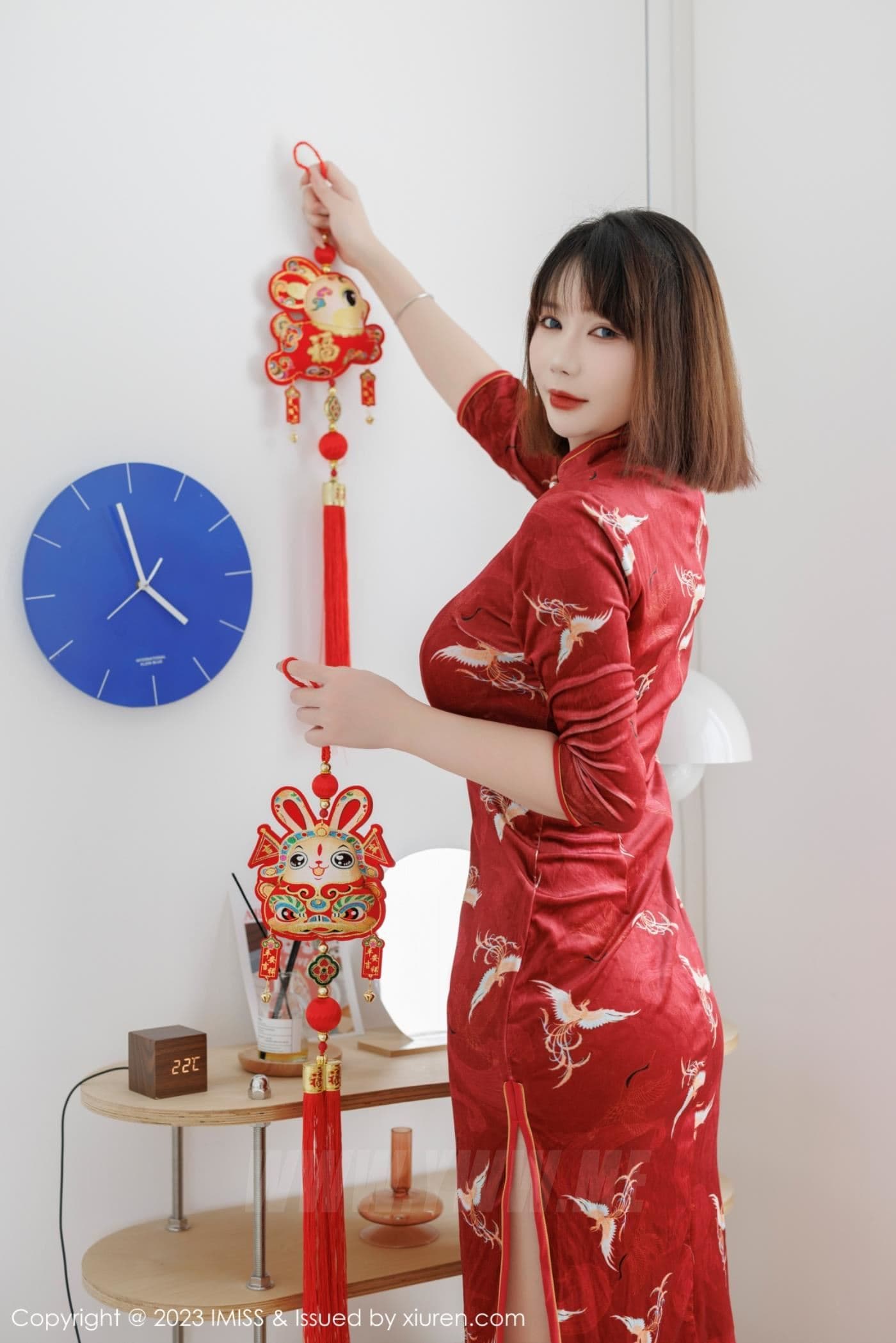 IMISS爱蜜社 VOL.716 Evon陈赞之 新年美臀