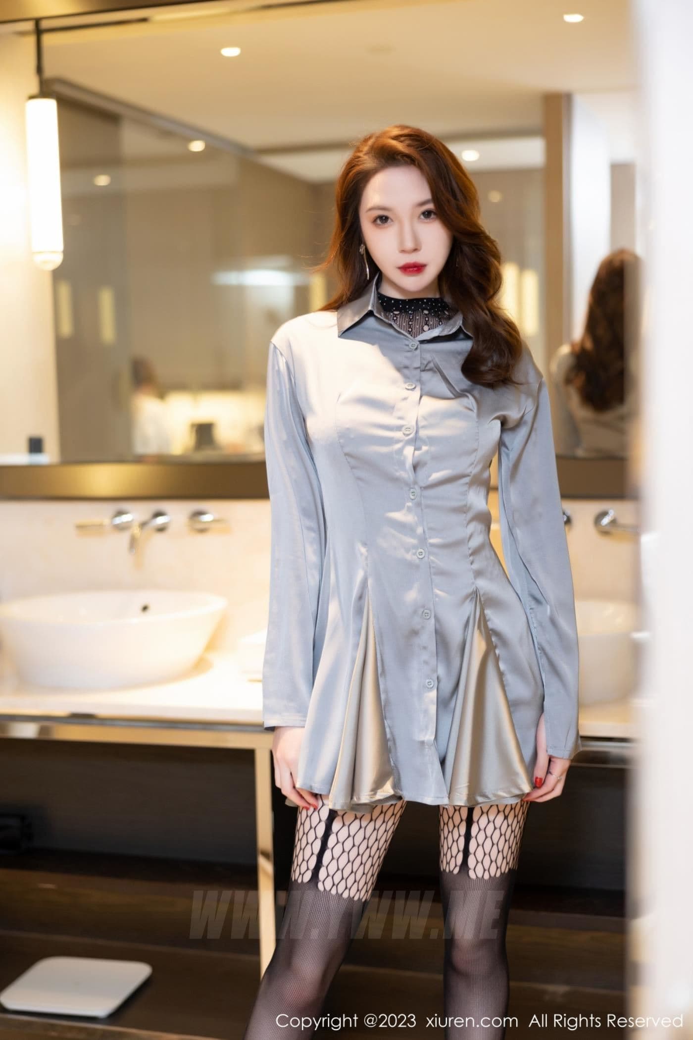 XiuRen秀人网 No.6271 梦心玥 黑丝美腿
