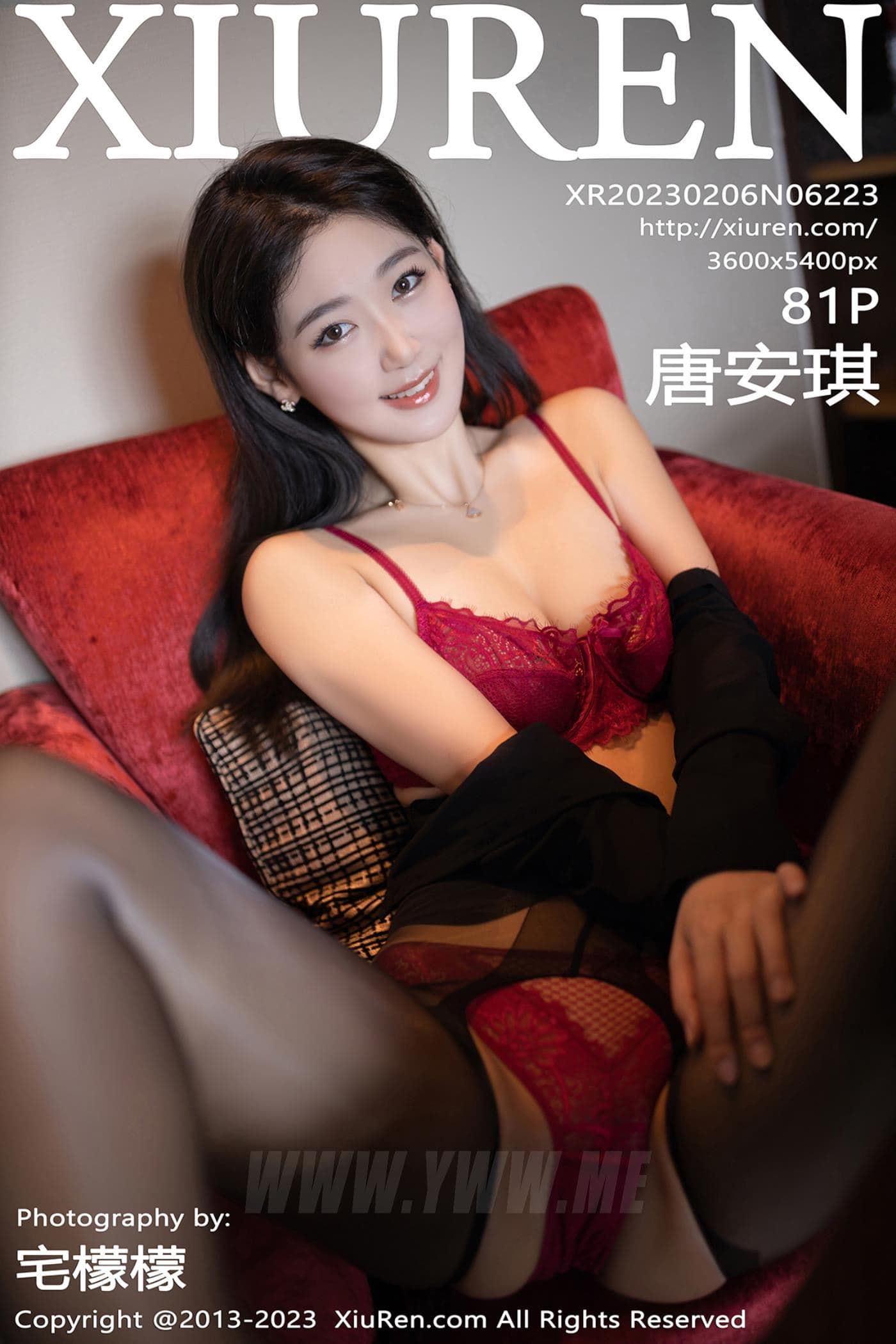 XiuRen秀人网 No.6223 唐安琪 黑丝美腿