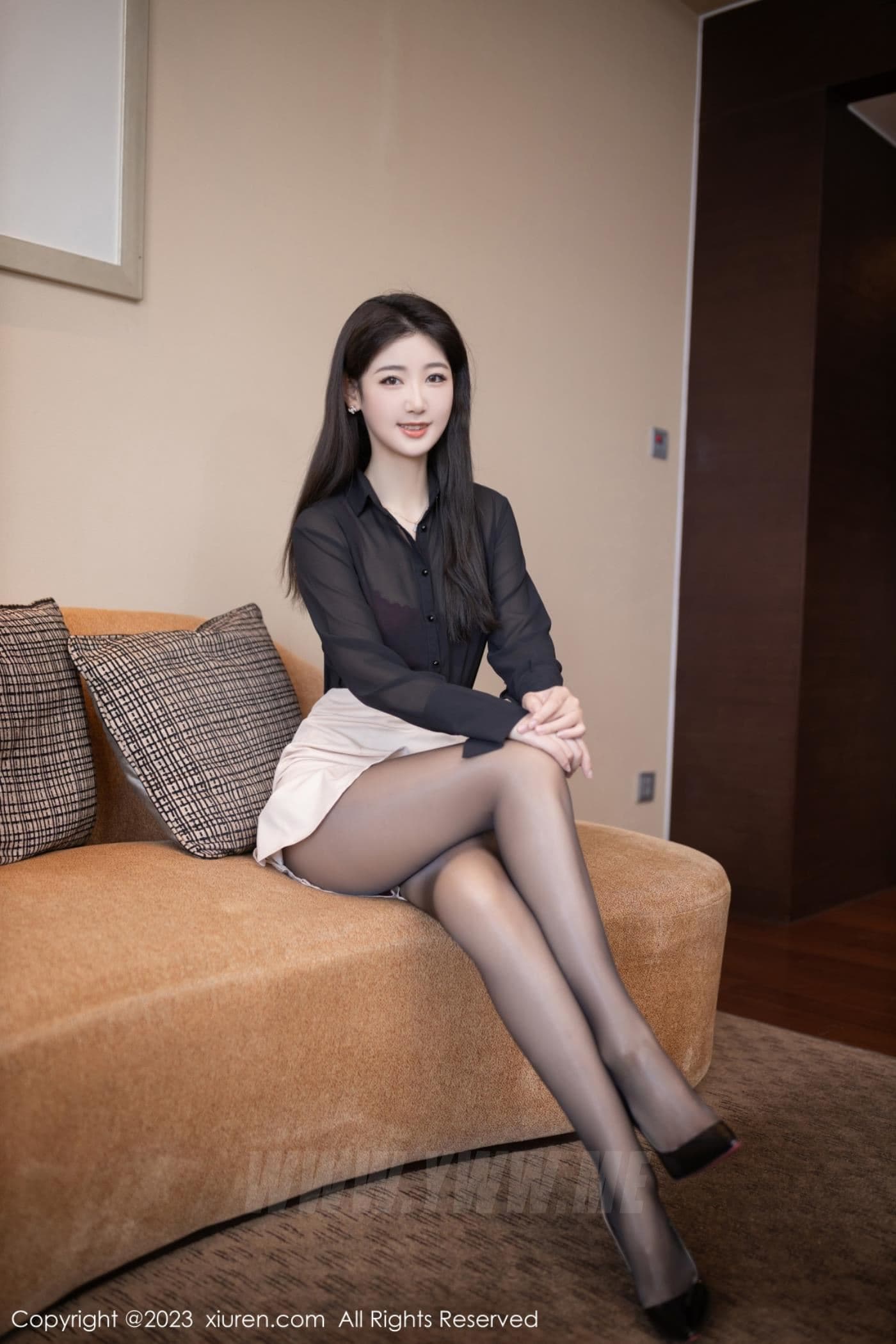 XiuRen秀人网 No.6223 唐安琪 黑丝美腿