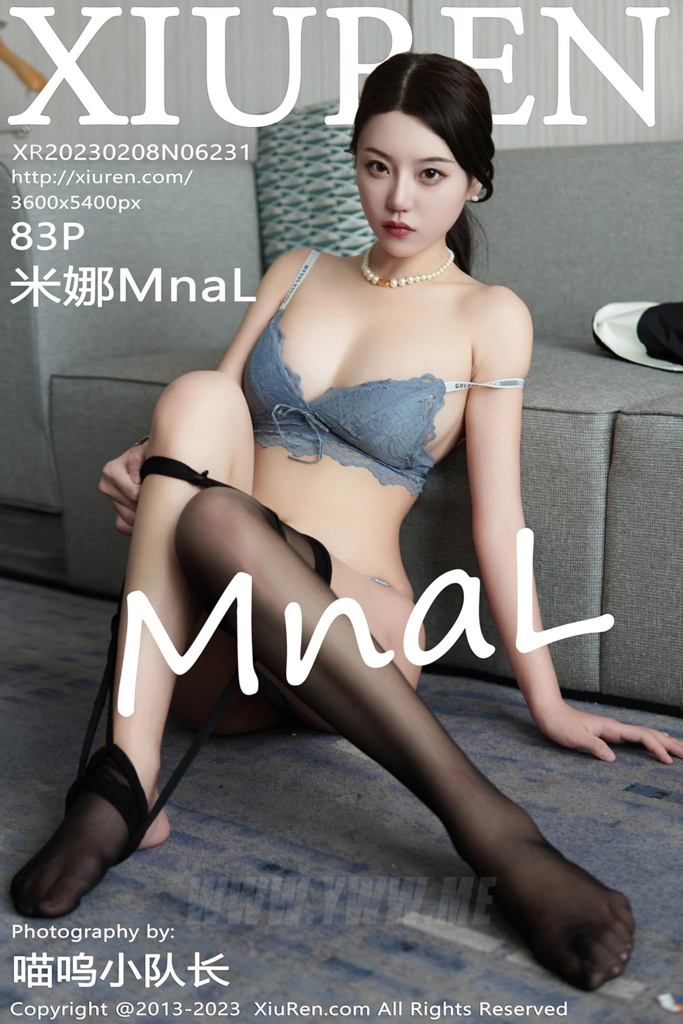 XiuRen秀人网 No.6231 米娜MnaL 黑丝美臀