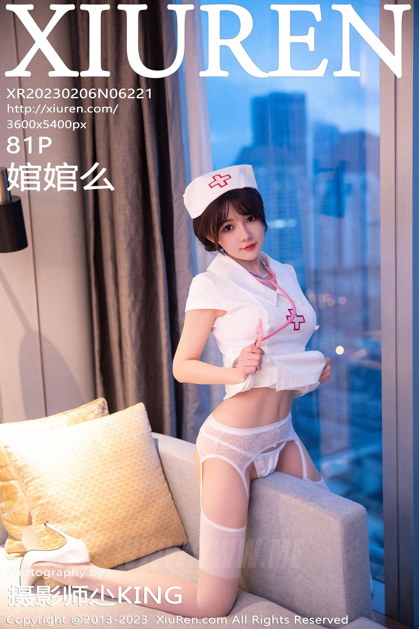 XiuRen秀人网 No.6221 婠婠么 护士服丝袜