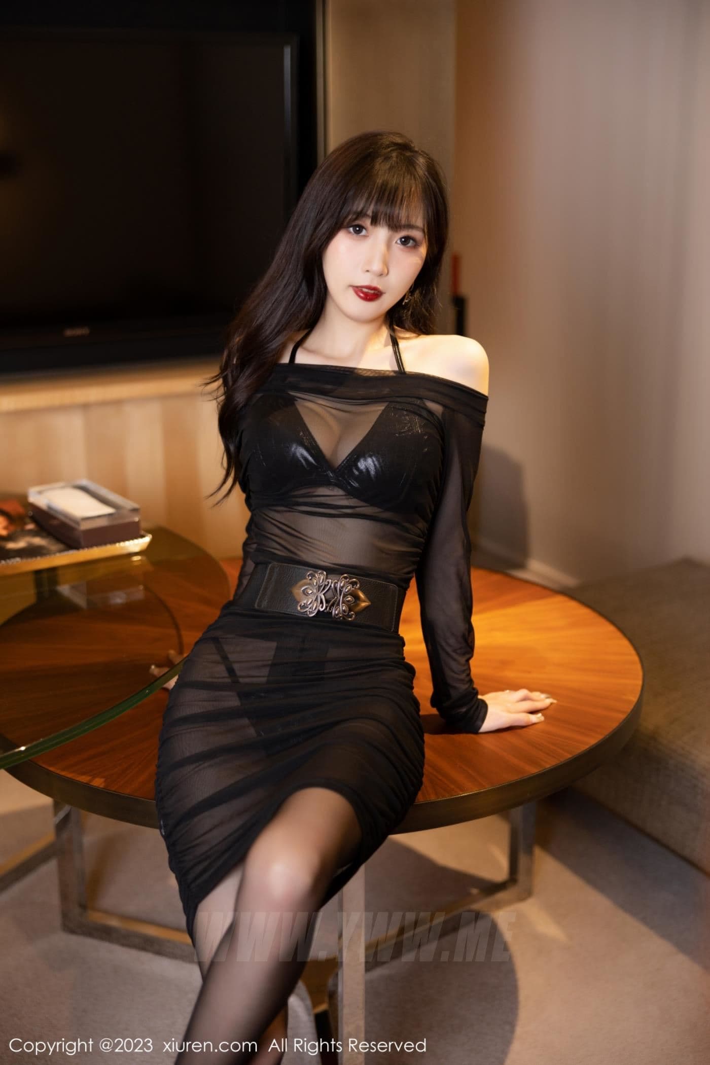 XiuRen秀人网 No.6307 林星阑 黑丝美腿