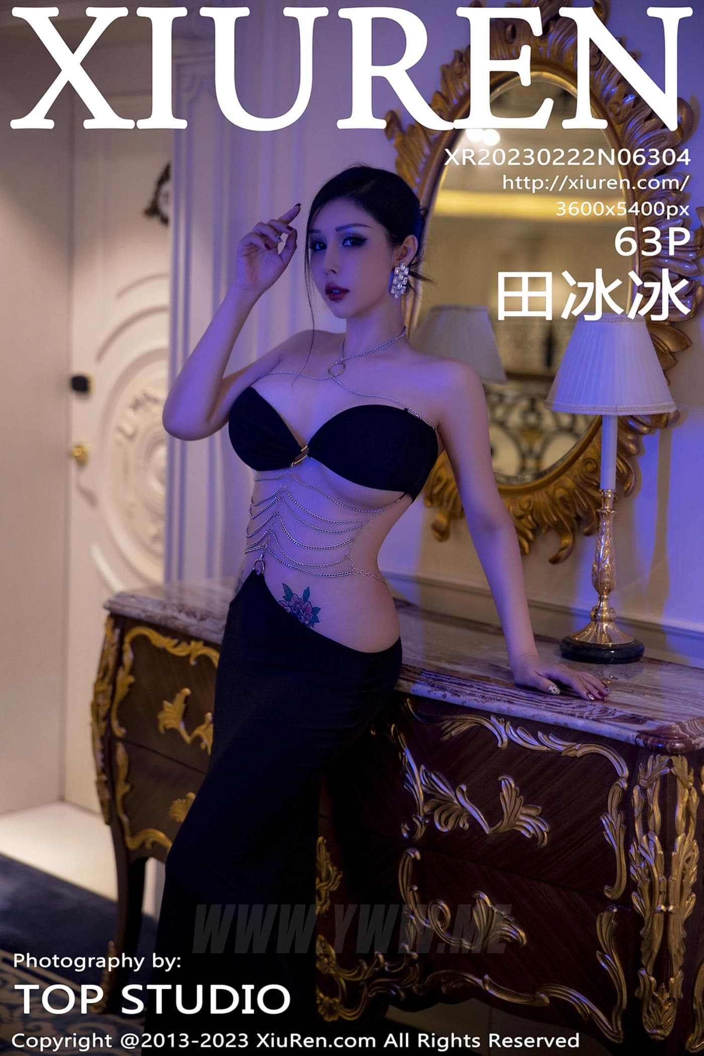 XiuRen秀人网 No.6304 田冰冰 丰腴美臀