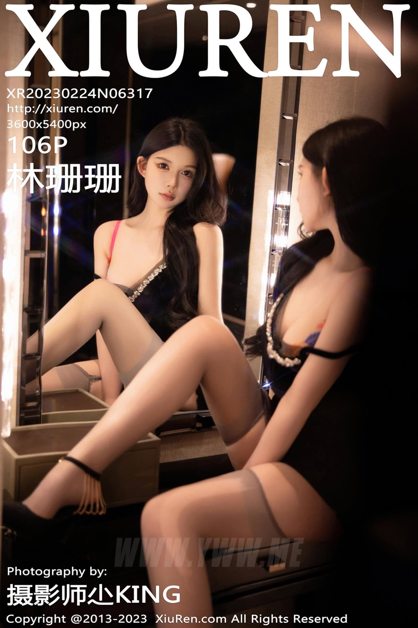 XiuRen秀人网 No.6317 林珊珊 美臀灰丝