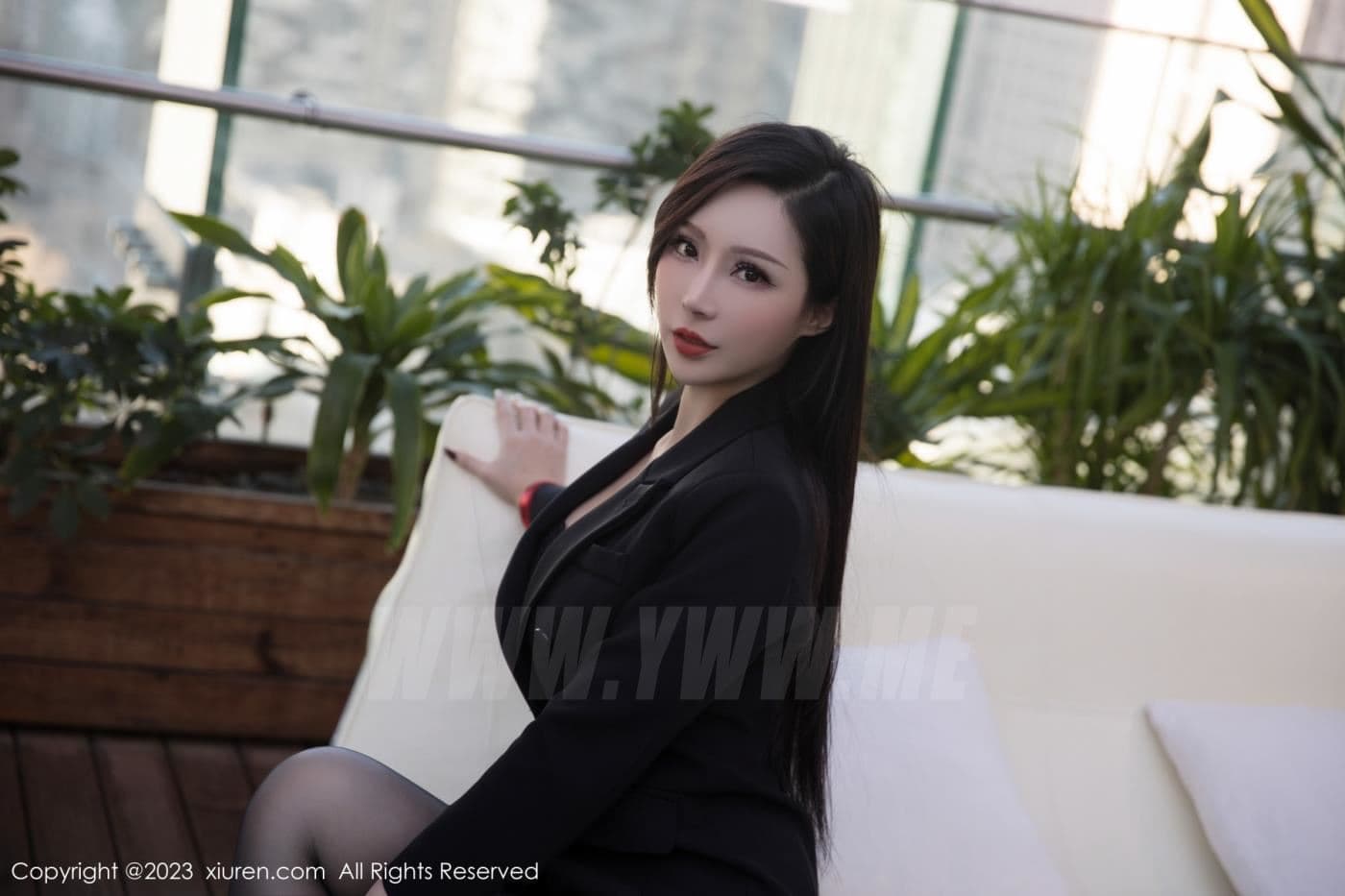 XiuRen秀人网 No.6294 大琪琪Emily 新人黑丝
