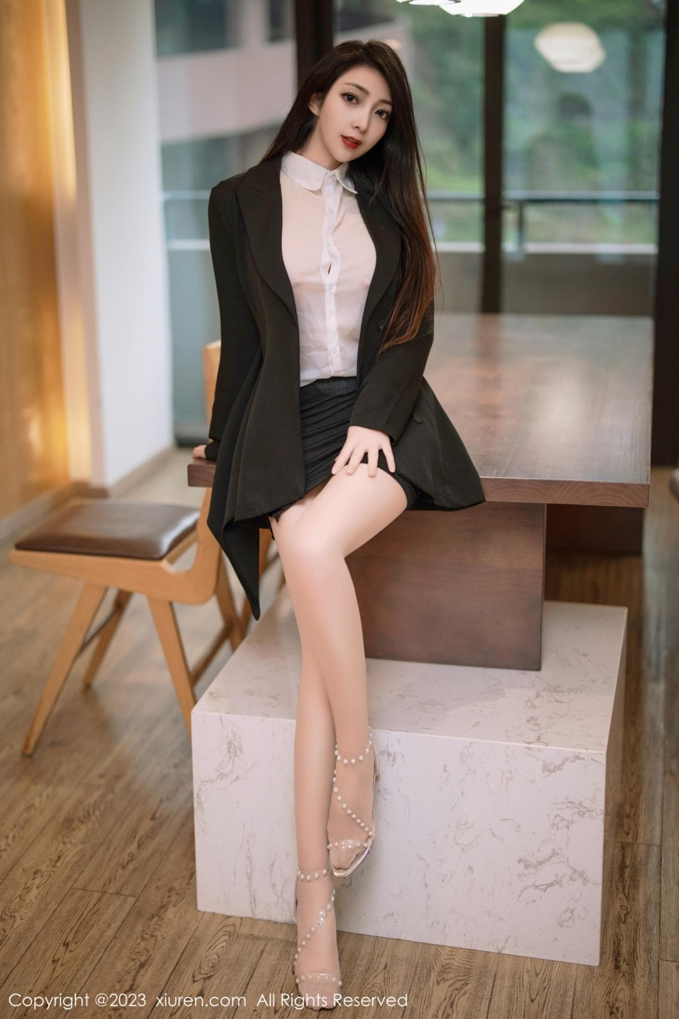 XiuRen秀人网 No.6341 娇喘JC 丝袜美臀