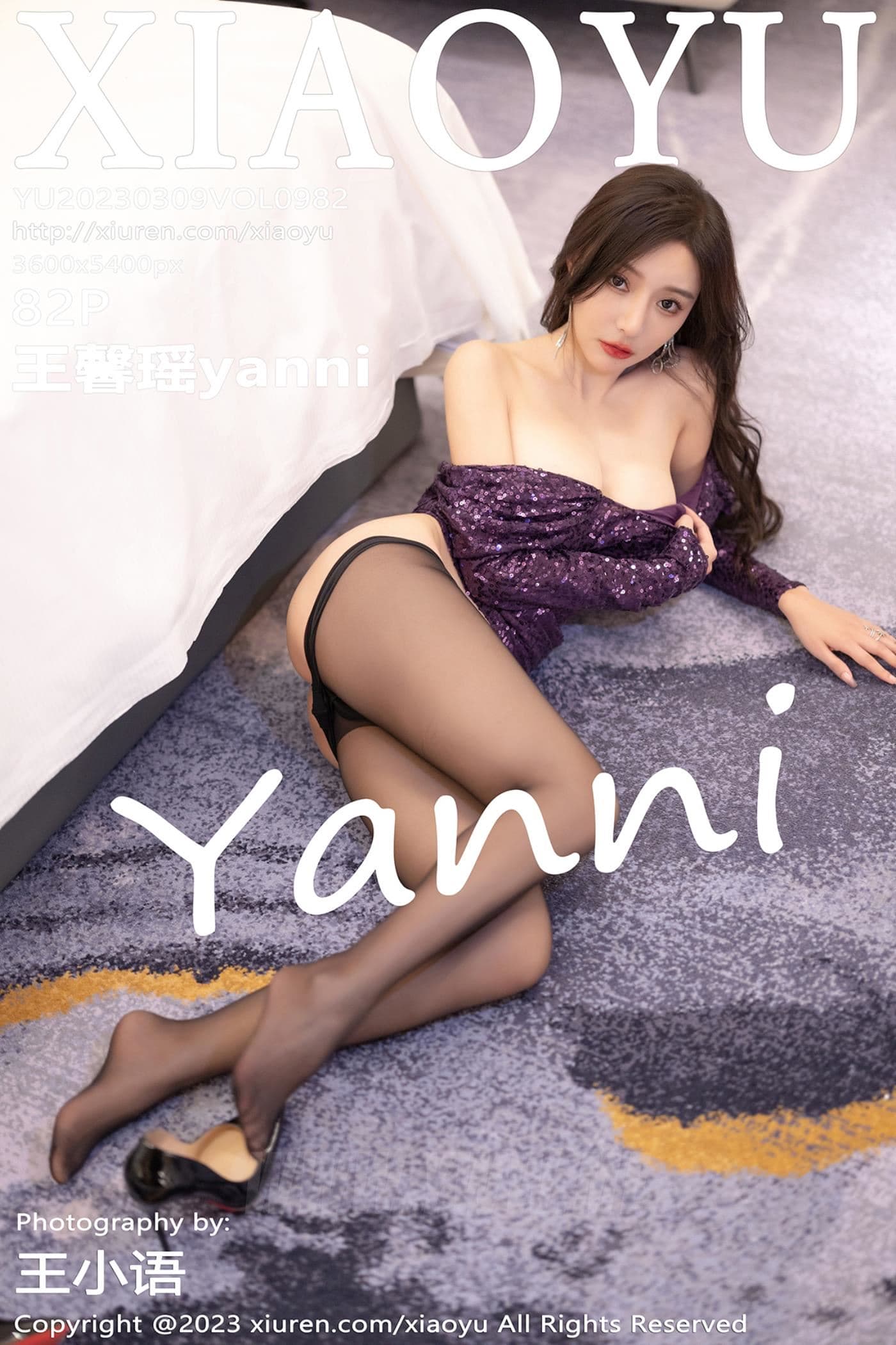 XIAOYU语画界 VOL.982 王馨瑶yanni 黑丝美腿