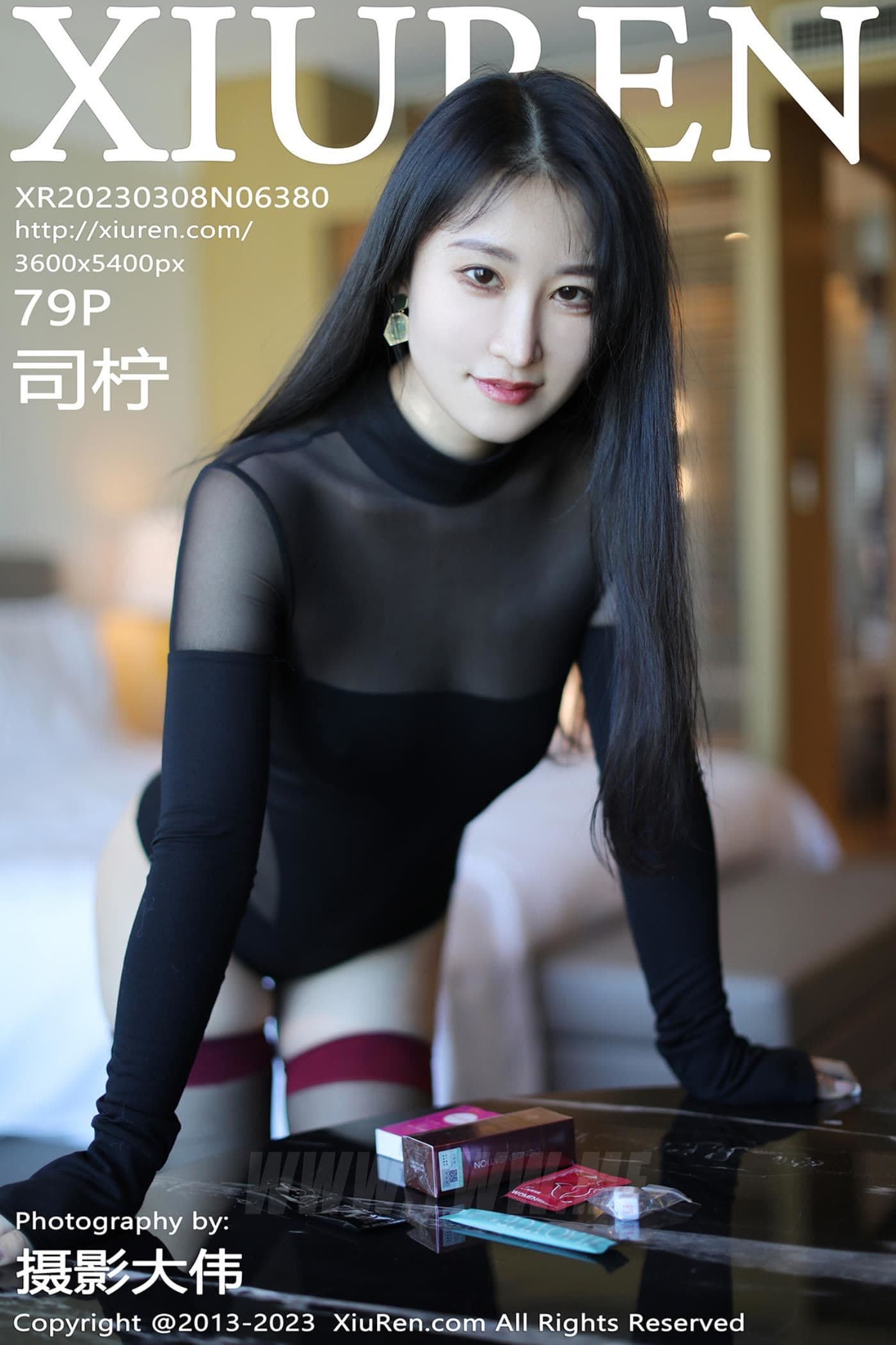 XiuRen秀人网 No.6380 司柠 黑丝美臀