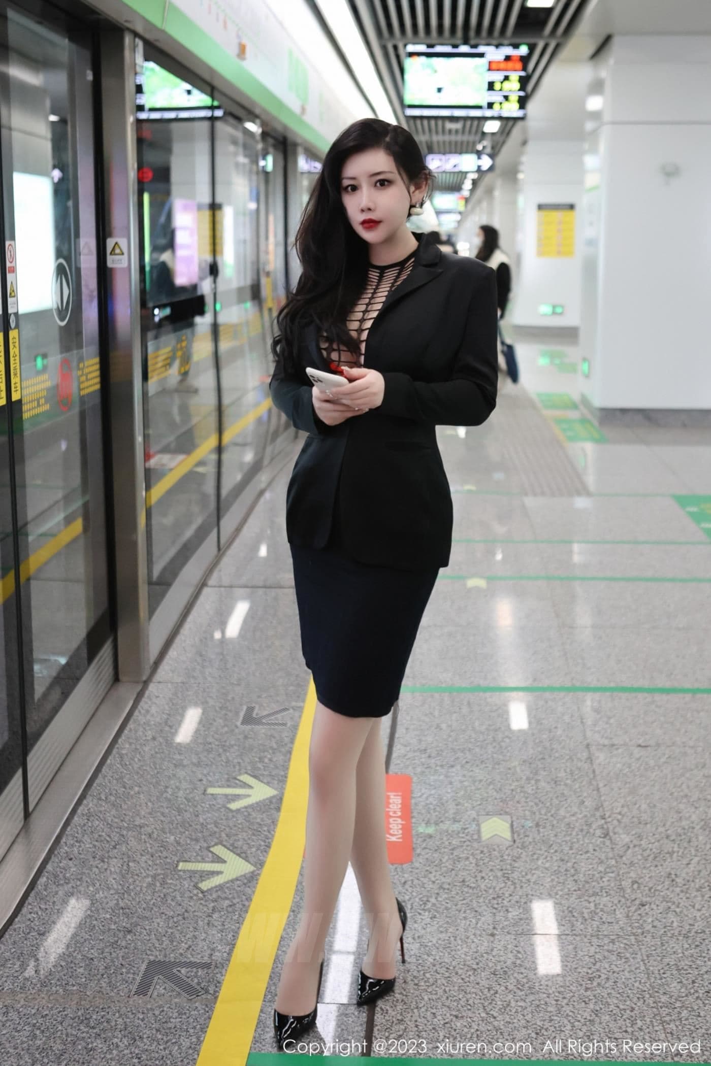 XiuRen秀人网 No.6421 王婉悠Queen 丝袜OL